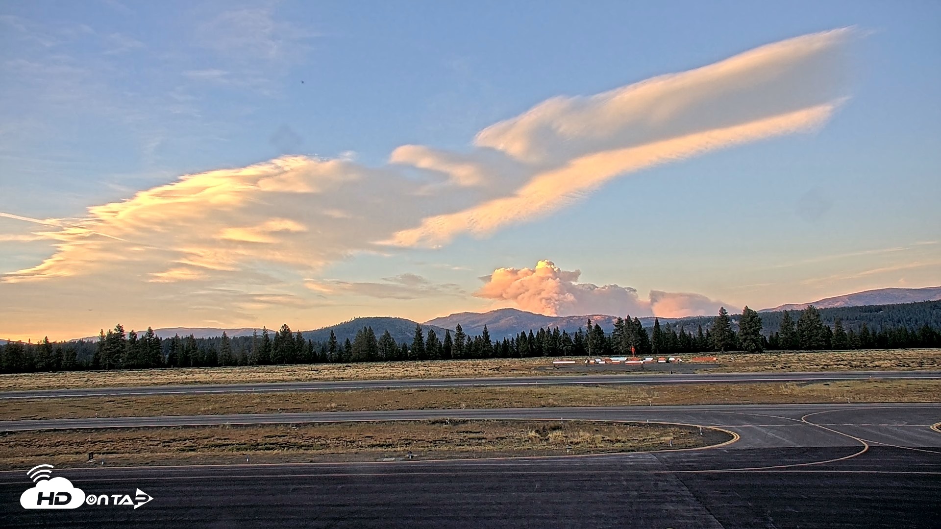 Snapshot of Truckee Tahoe Airport Live Webcam taken Aug 22, 2026, 7:48pm PDT