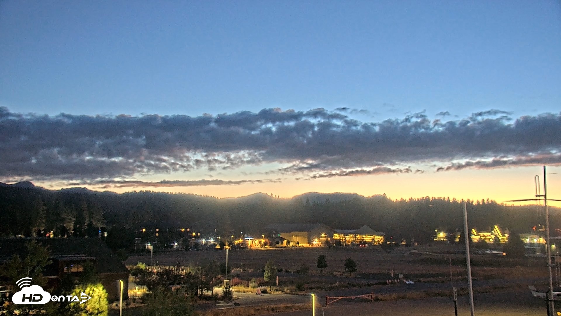 Snapshot of Truckee Tahoe Airport Live Webcam taken Sep 12, 2026, 7:51pm PDT