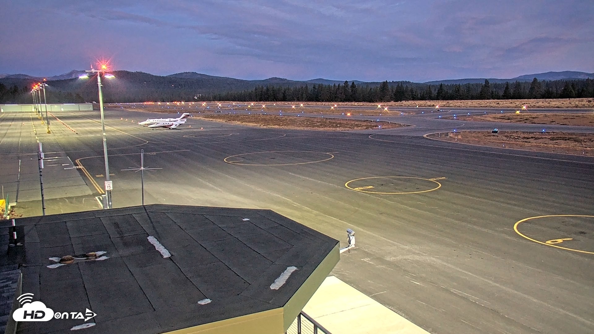 Snapshot of Truckee Tahoe Airport Live Webcam taken Oct 20, 2026, 6:53am PDT