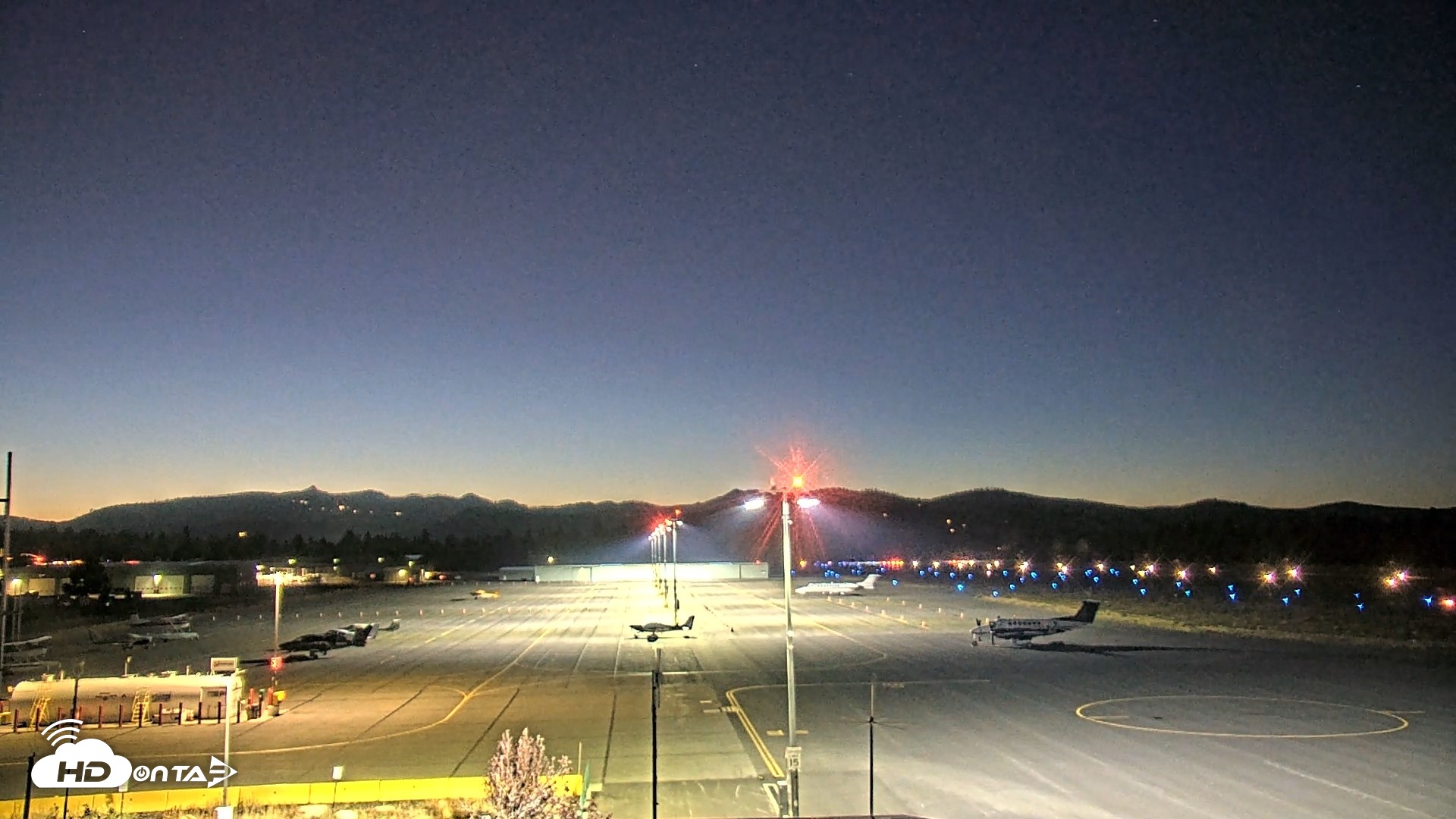 Snapshot of Truckee Tahoe Airport Live Webcam taken Sep 30, 2026, 7:31pm PDT