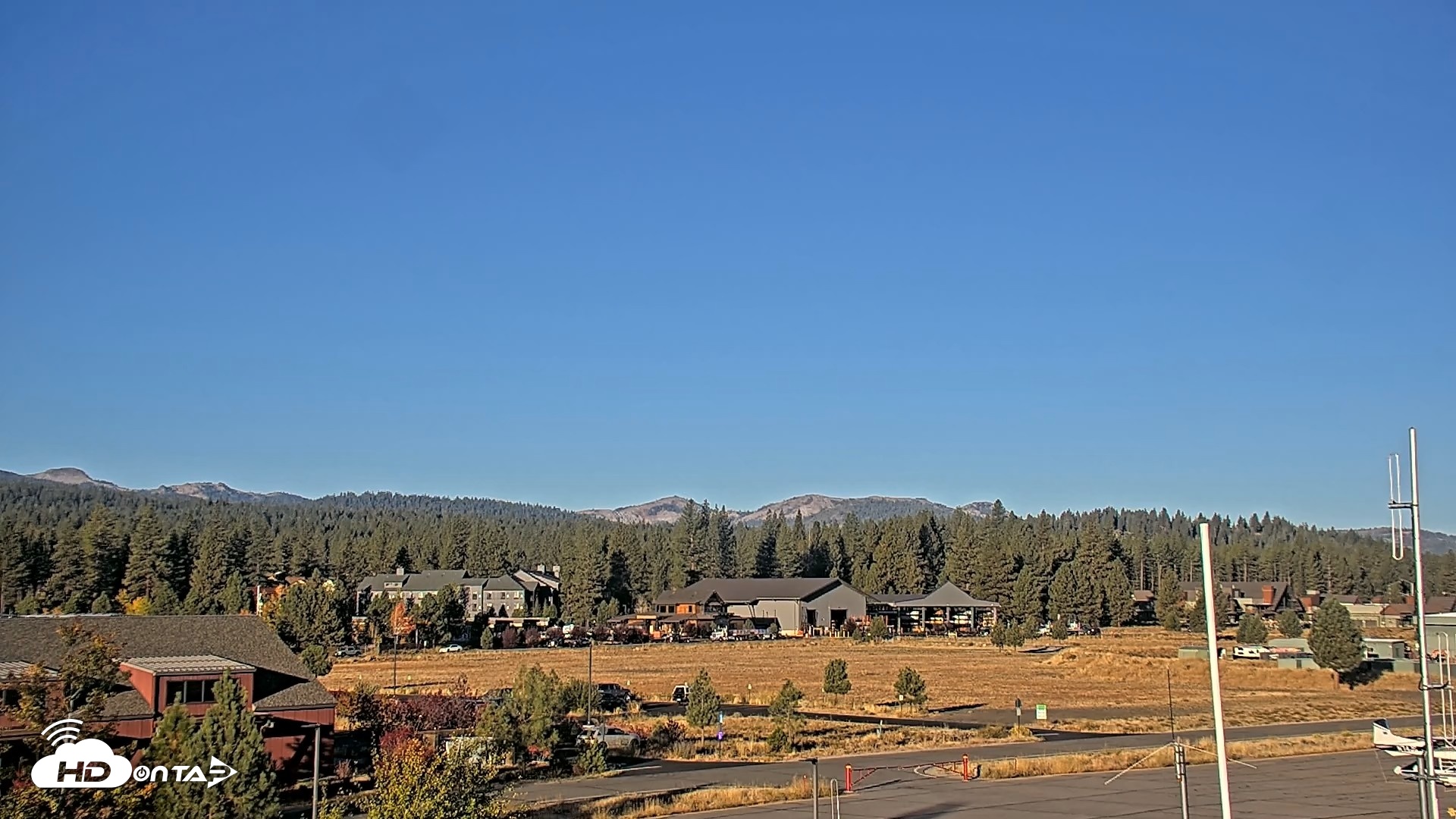 Snapshot of Truckee Tahoe Airport Live Webcam taken Sep 30, 2026, 7:49am PDT