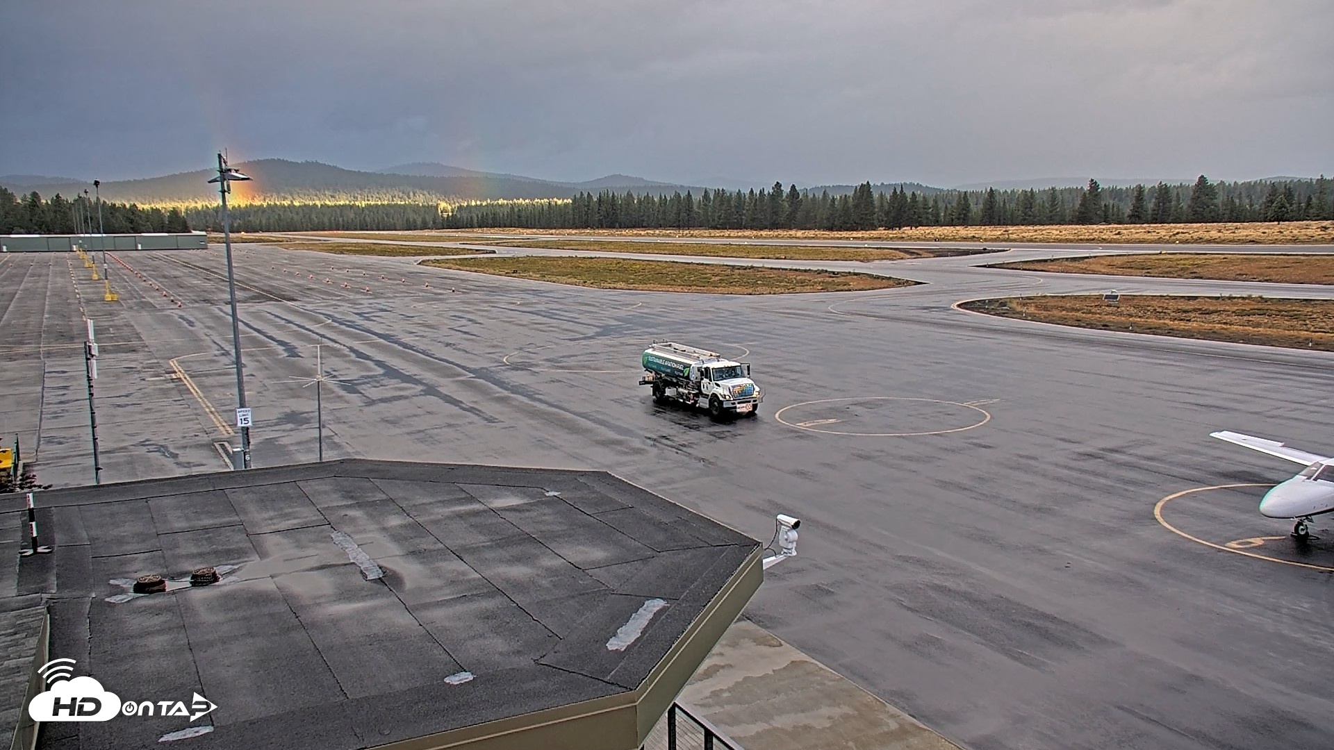 Snapshot of Truckee Tahoe Airport Live Webcam taken Sep 4, 2026, 7:11am PDT