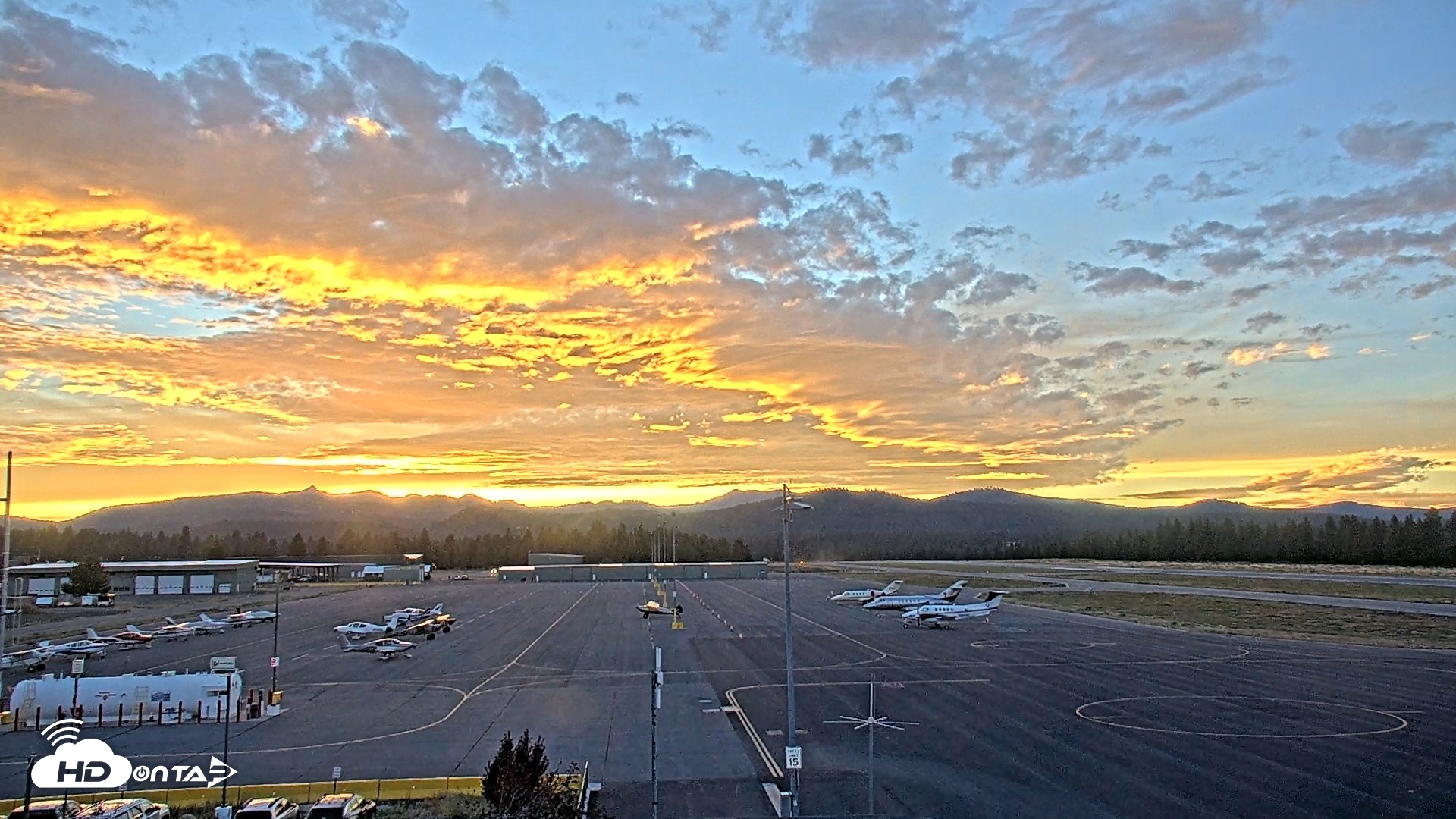 Snapshot of Truckee Tahoe Airport Live Webcam taken Aug 17, 2026, 7:53pm PDT