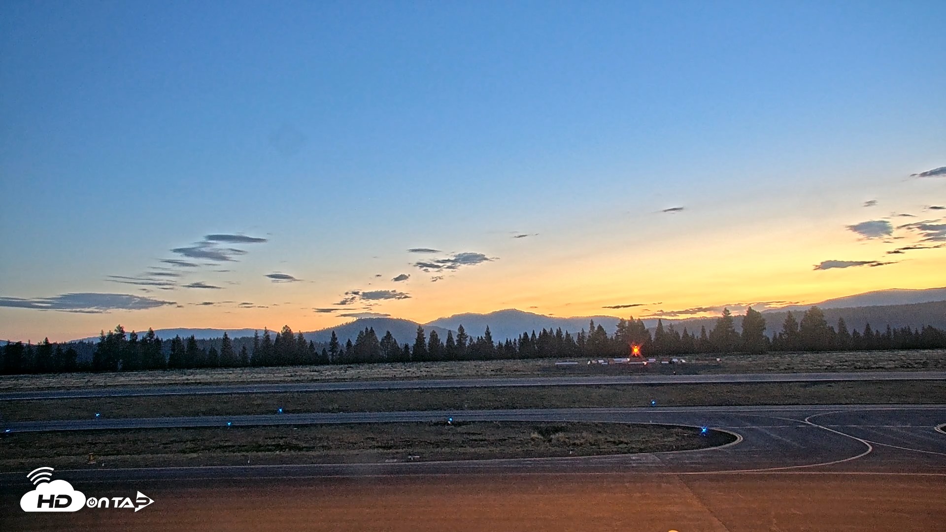 Snapshot of Truckee Tahoe Airport Live Webcam taken Aug 7, 2026, 5:40am PDT