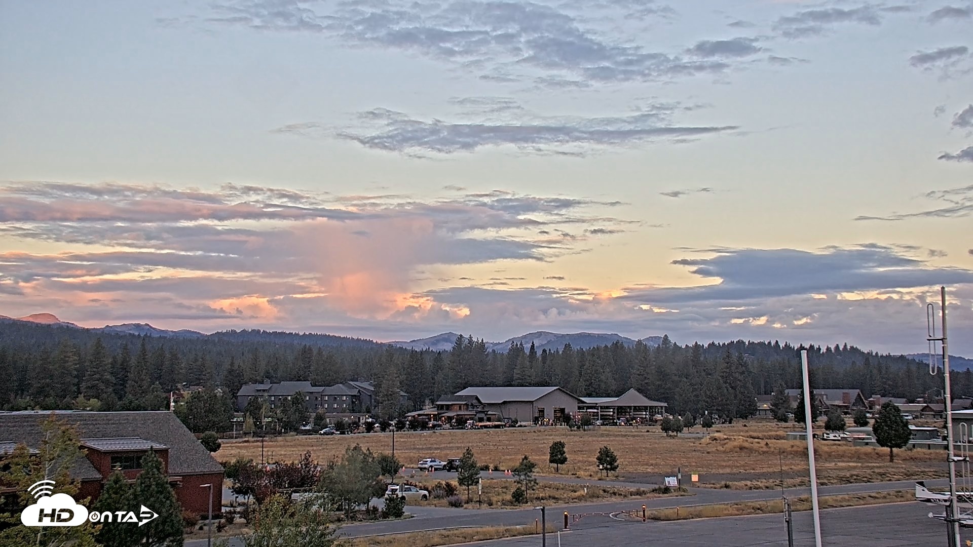 Snapshot of Truckee Tahoe Airport Live Webcam taken Sep 10, 2026, 6:45am PDT