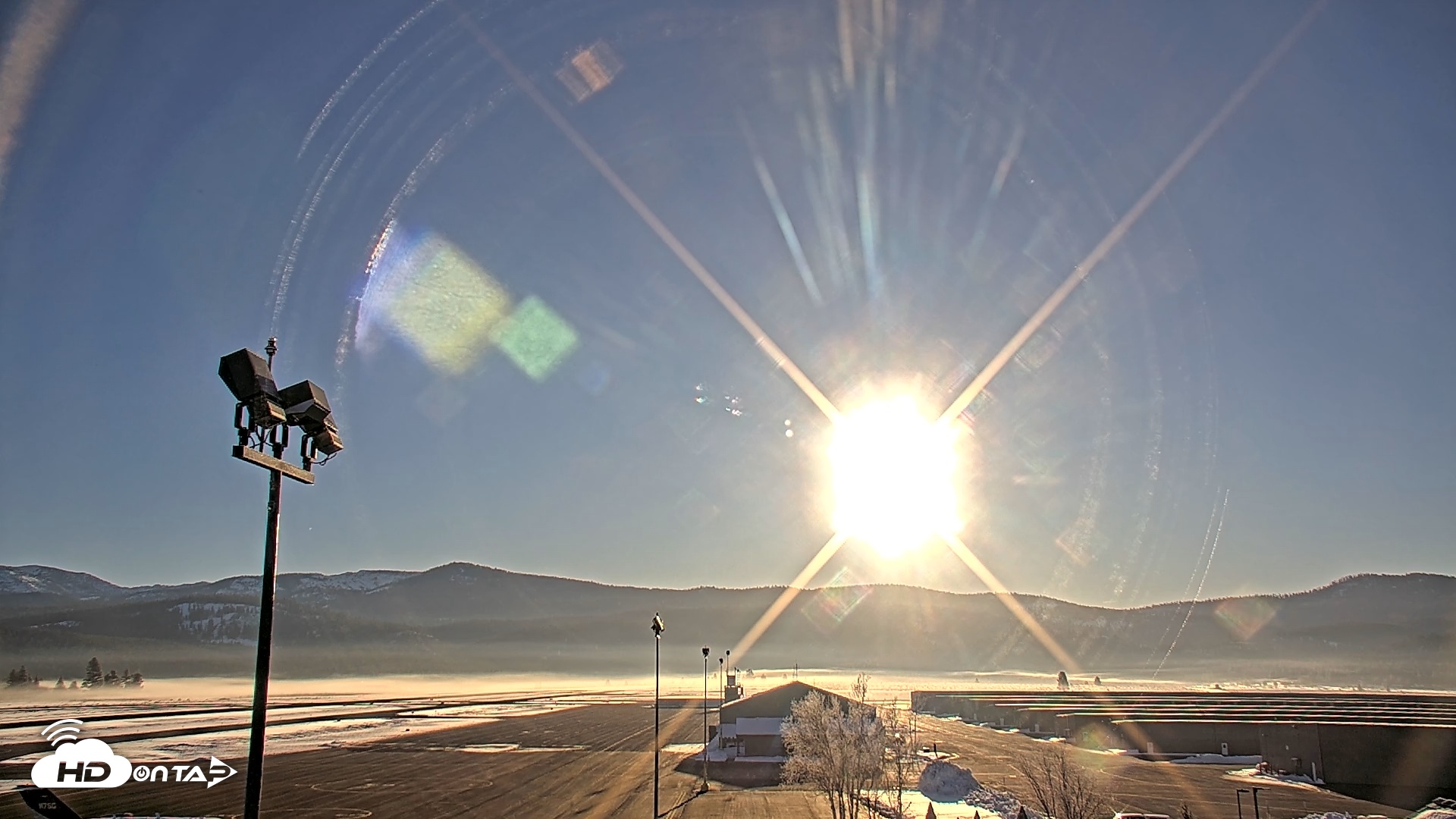 Snapshot of Truckee Tahoe Airport Live Webcam taken Jan 14, 2026, 8:16am PST