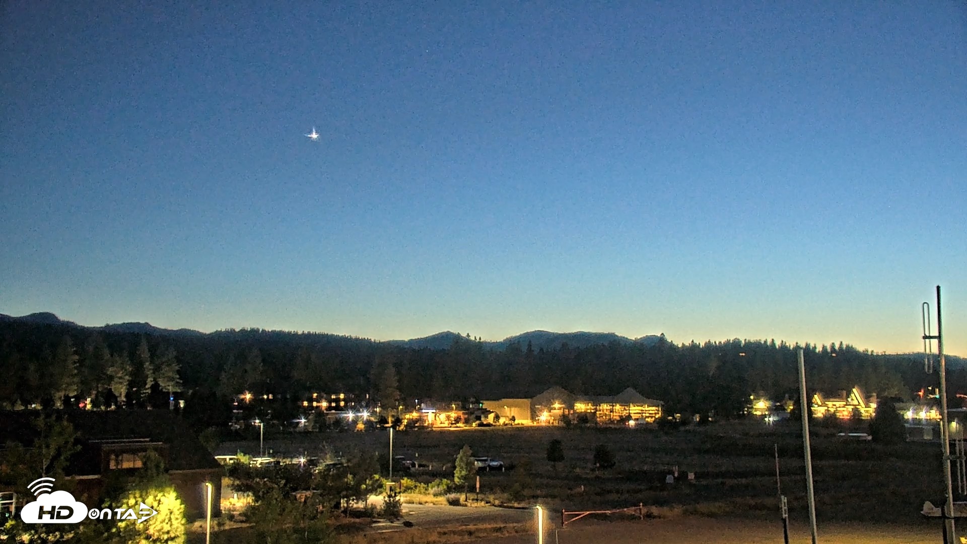 Snapshot of Truckee Tahoe Airport Live Webcam taken Aug 19, 2026, 8:36pm PDT