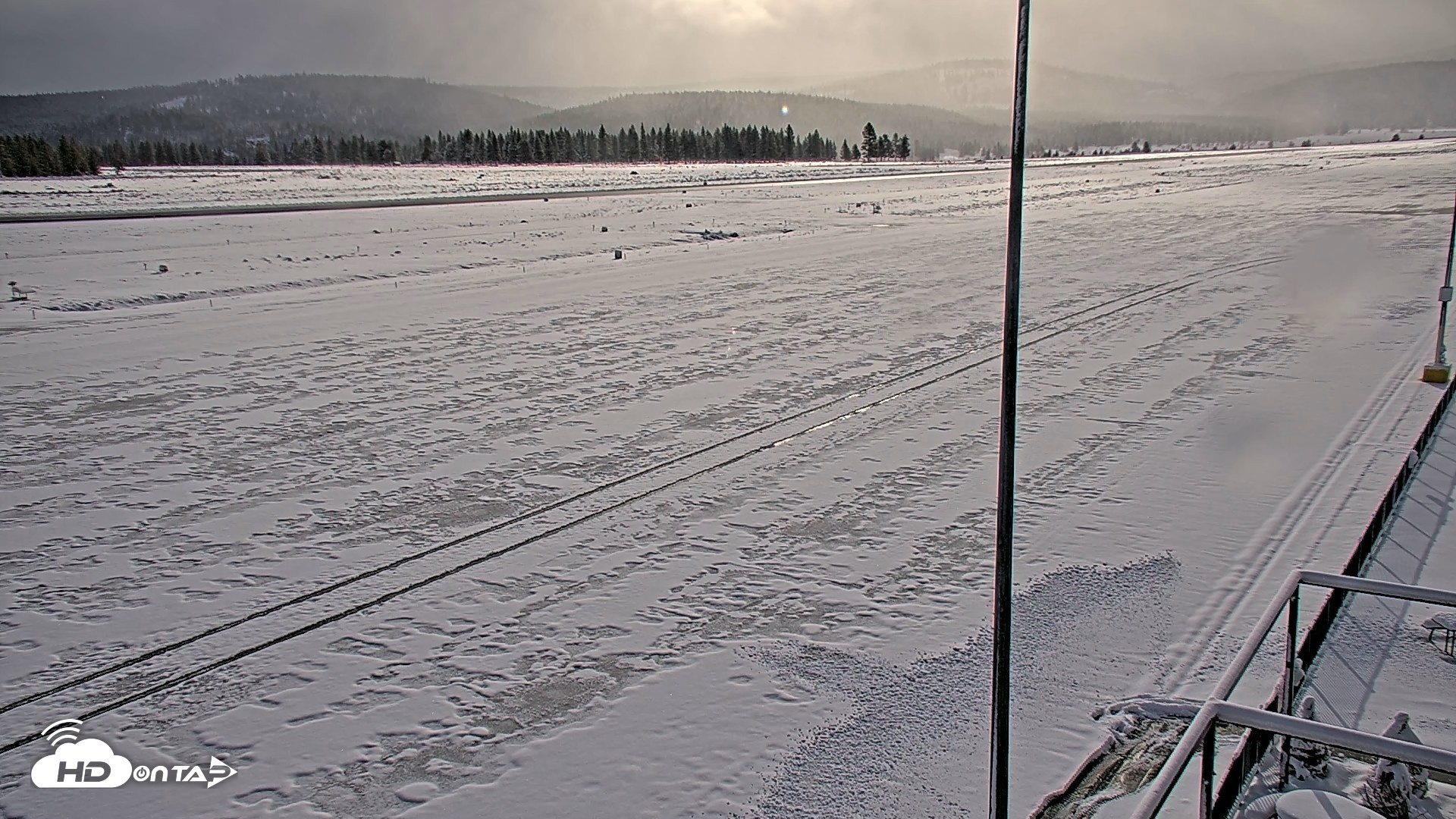 Snapshot of Truckee Tahoe Airport Live Webcam taken Apr 12, 2026, 8:16am PDT