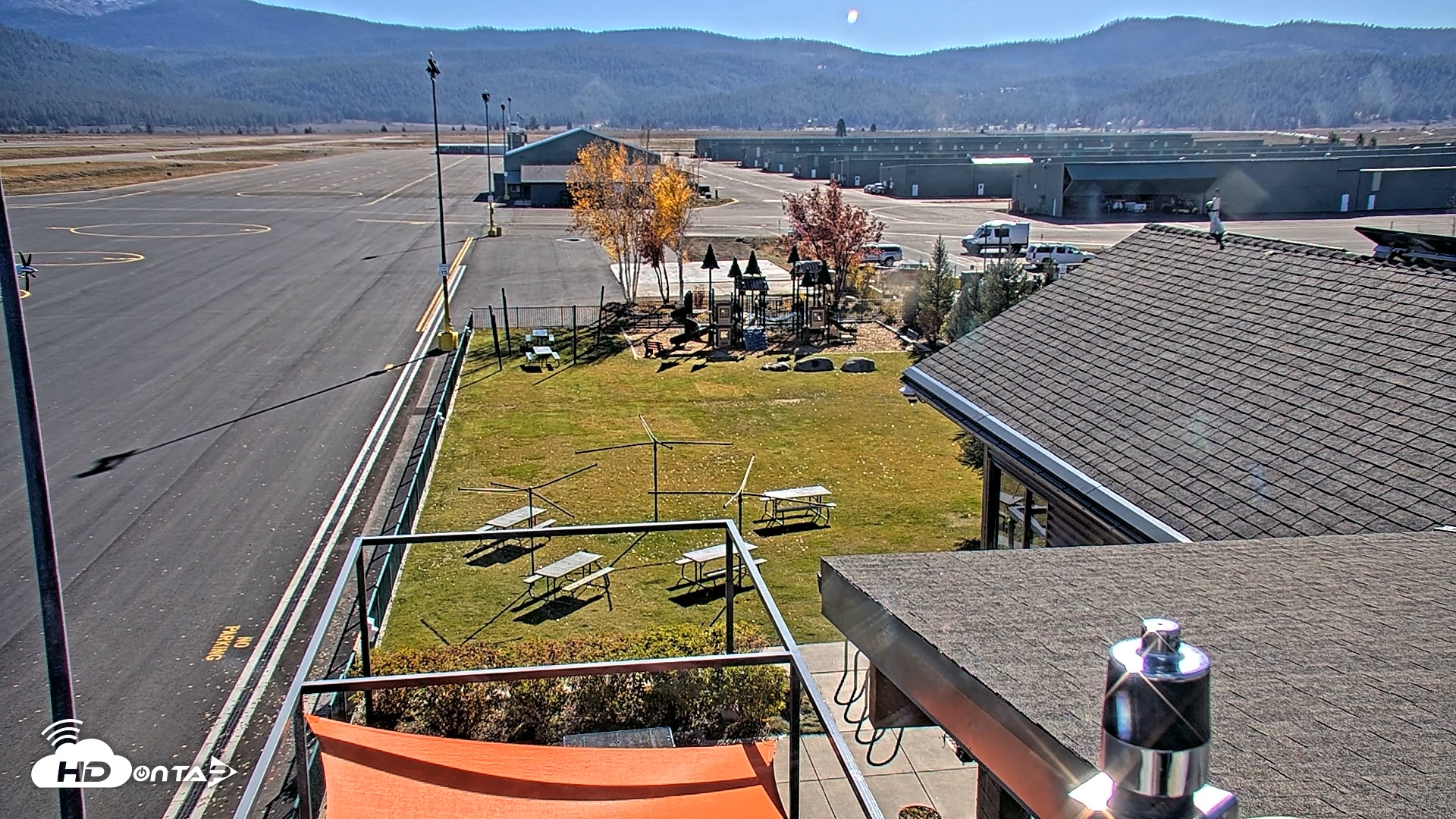 Snapshot of Truckee Tahoe Airport Live Webcam taken Oct 28, 2025, 10:34am PDT
