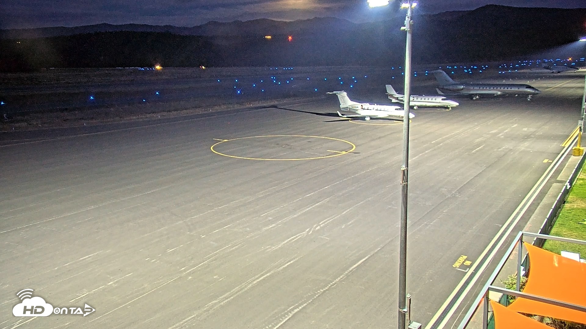 Snapshot of Truckee Tahoe Airport Live Webcam taken Sep 26, 2026, 7:27pm PDT