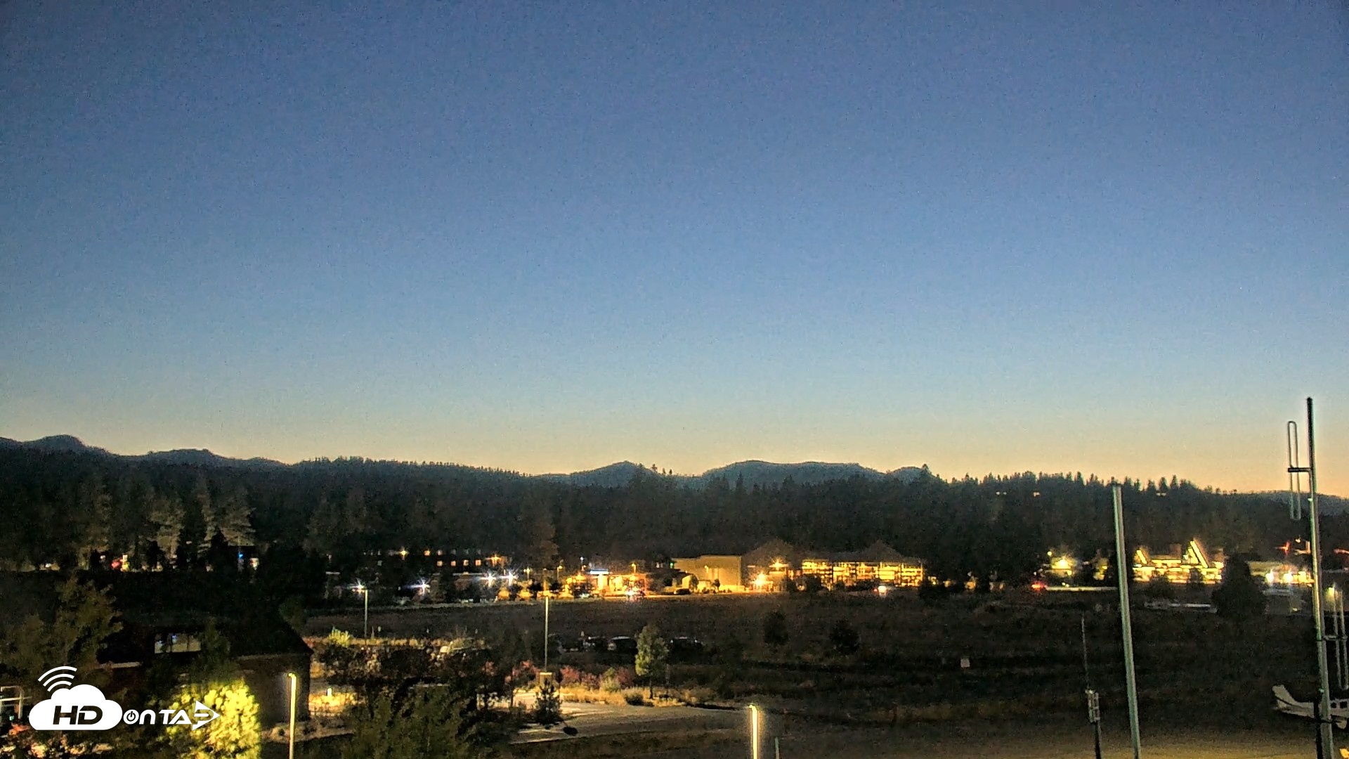 Snapshot of Truckee Tahoe Airport Live Webcam taken Sep 22, 2026, 7:42pm PDT