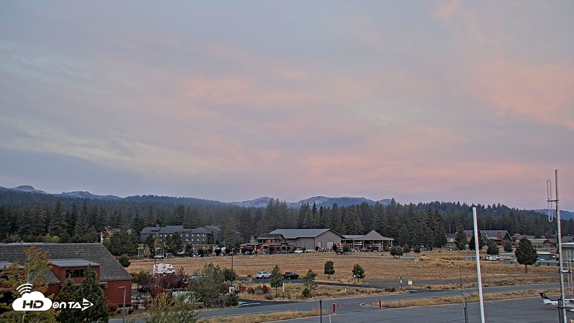 Snapshot of Truckee Tahoe Airport Live Webcam taken Sep 20, 2026, 6:47am PDT