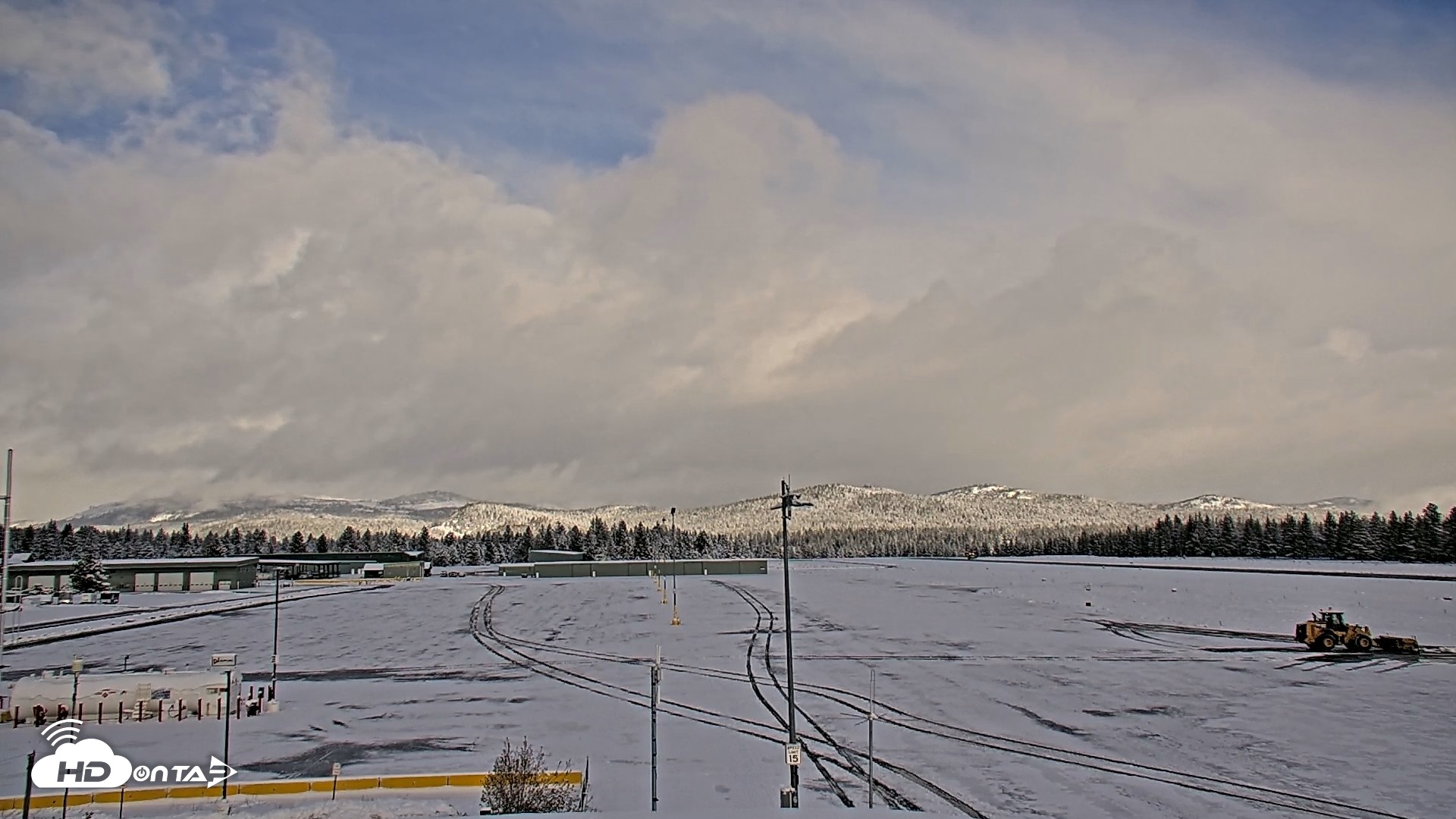 Snapshot of Truckee Tahoe Airport Live Webcam taken Apr 12, 2026, 8:17am PDT