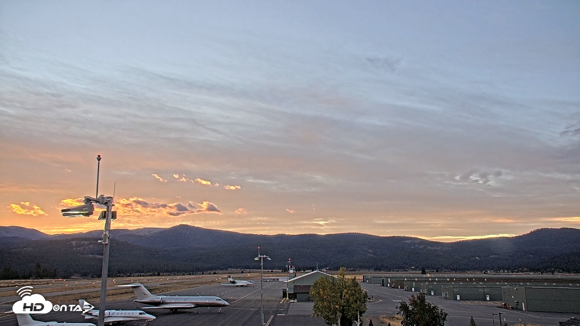 Snapshot of Truckee Tahoe Airport Live Webcam taken Sep 27, 2026, 6:54am PDT