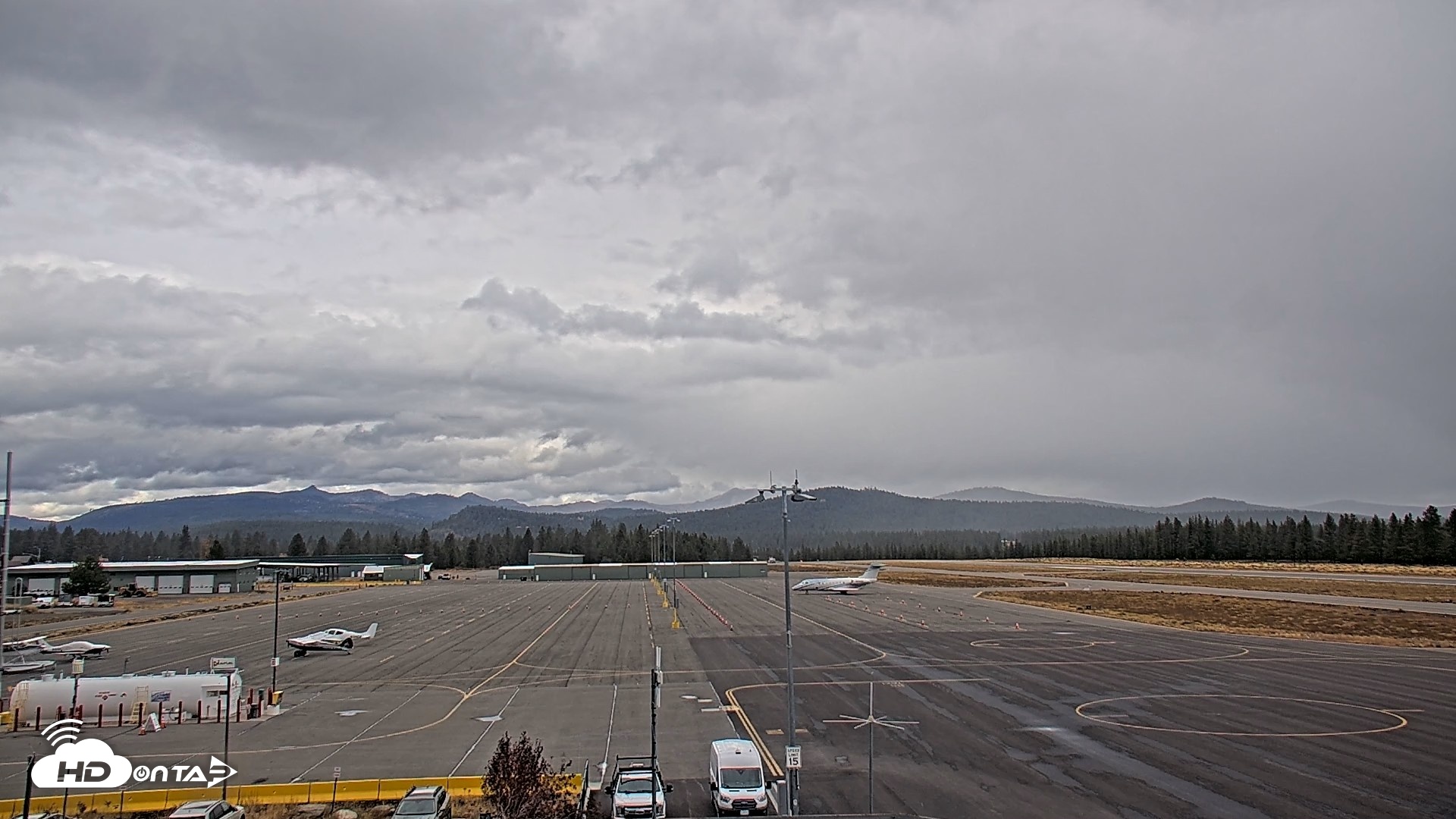 Snapshot of Truckee Tahoe Airport Live Webcam taken Oct 22, 2026, 2:07pm PDT