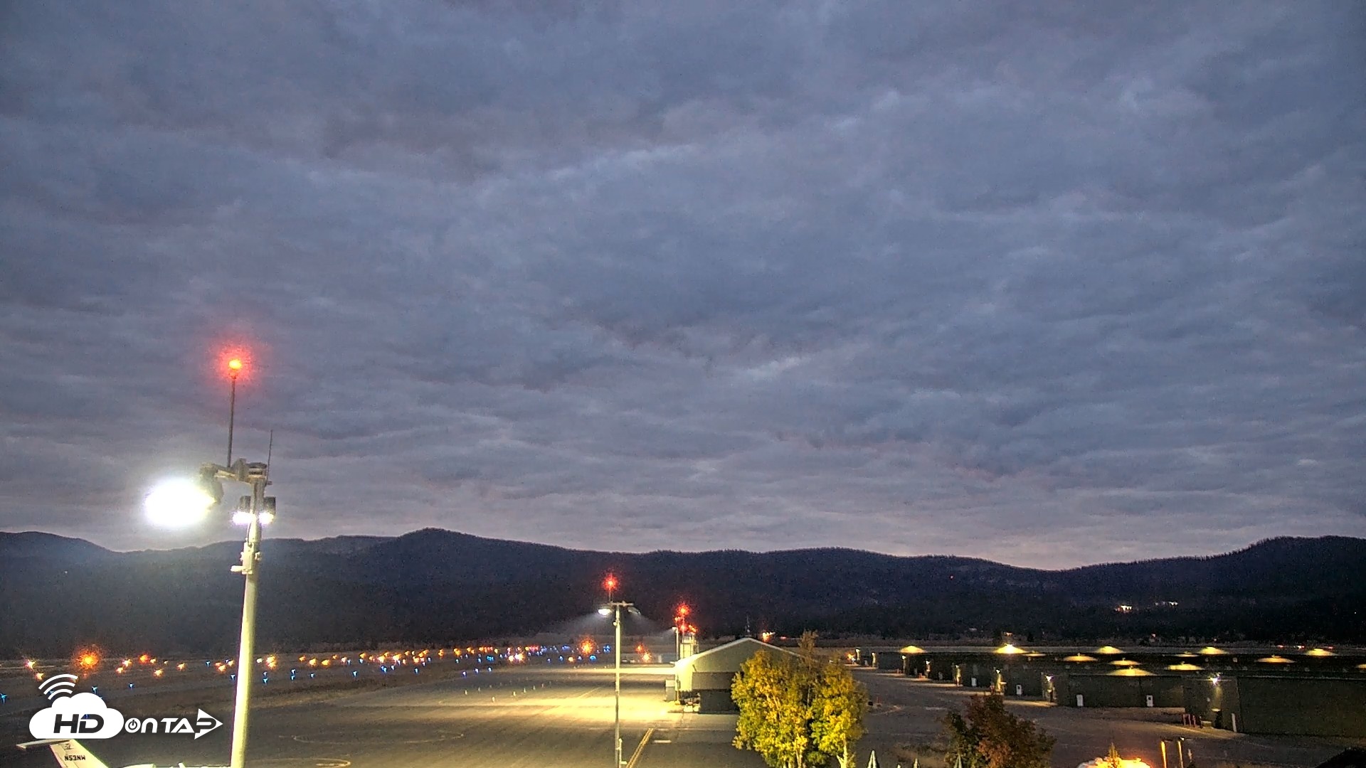 Snapshot of Truckee Tahoe Airport Live Webcam taken Oct 9, 2026, 6:41am PDT