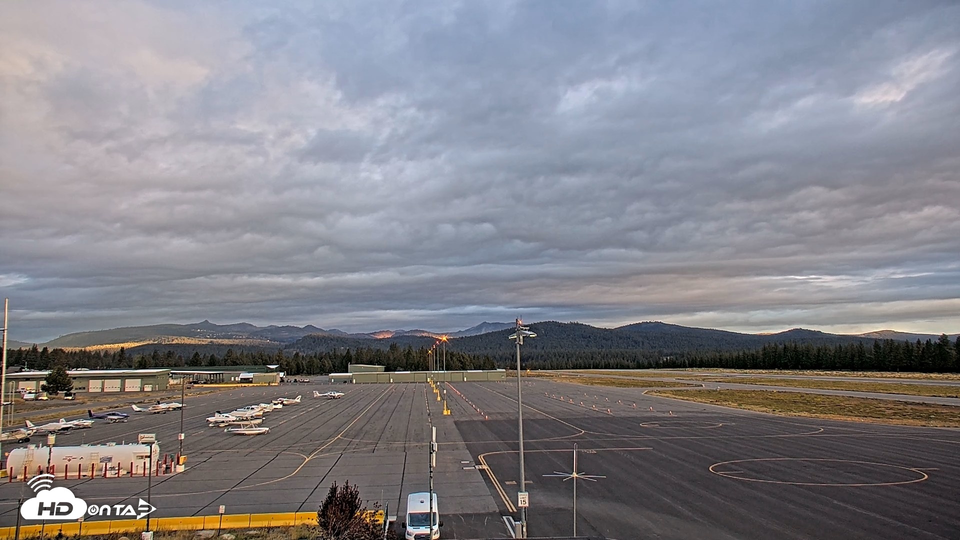 Snapshot of Truckee Tahoe Airport Live Webcam taken Sep 3, 2026, 6:47am PDT