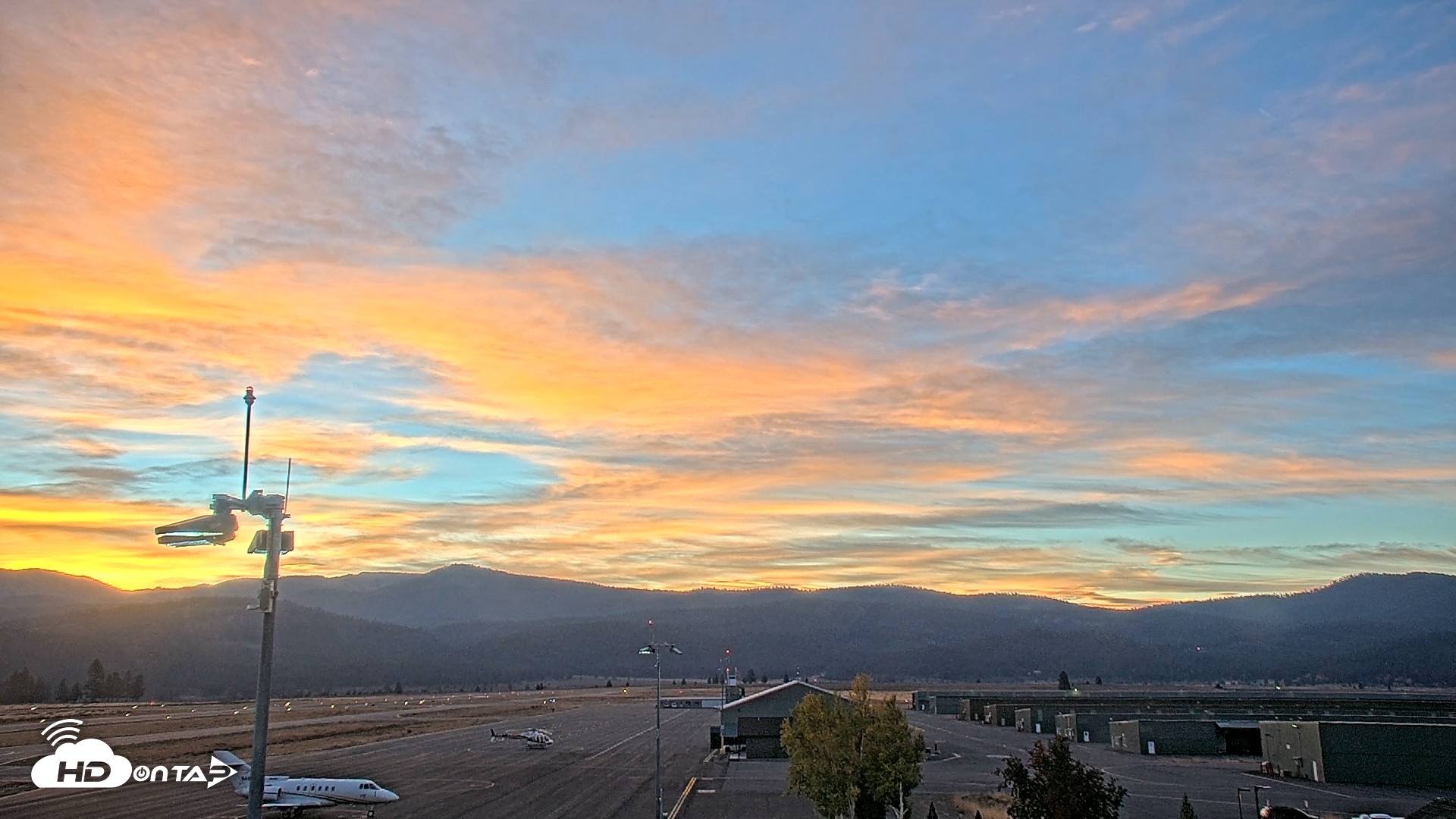 Snapshot of Truckee Tahoe Airport Live Webcam taken Oct 2, 2026, 6:51am PDT