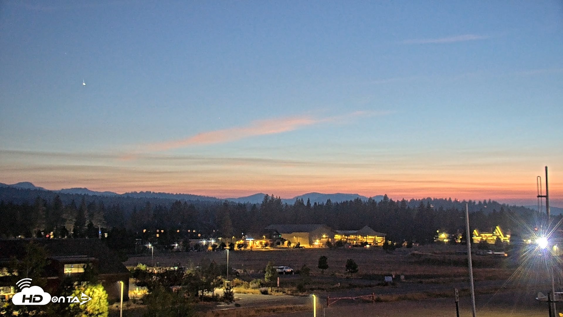 Snapshot of Truckee Tahoe Airport Live Webcam taken Aug 30, 2026, 8:11pm PDT