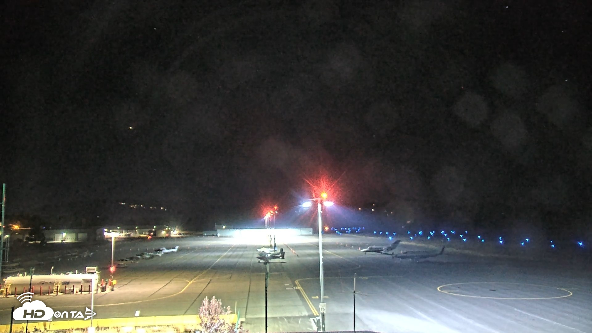 Snapshot of Truckee Tahoe Airport Live Webcam taken Oct 16, 2026, 7:46pm PDT