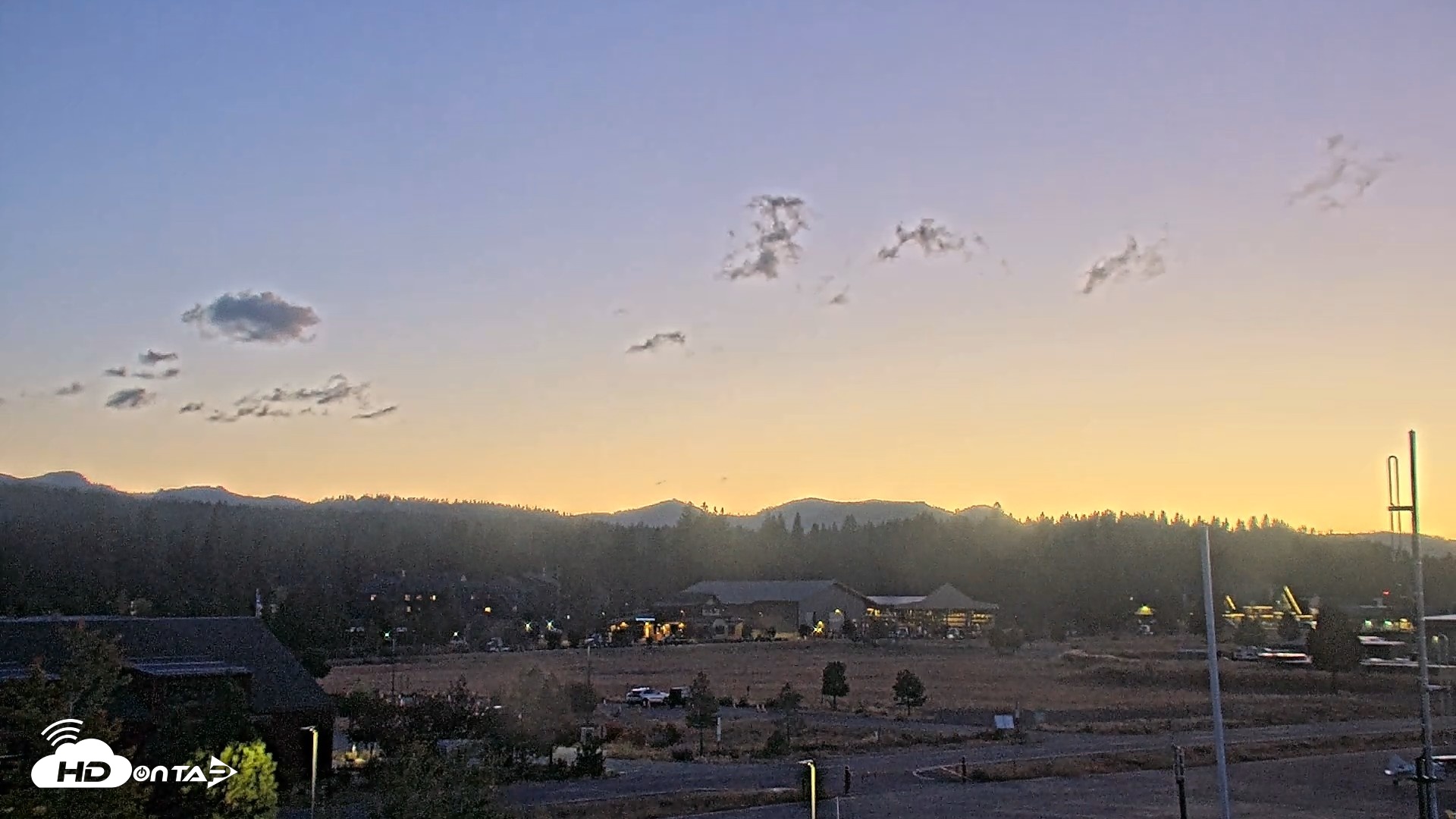 Snapshot of Truckee Tahoe Airport Live Webcam taken Sep 6, 2026, 7:45pm PDT