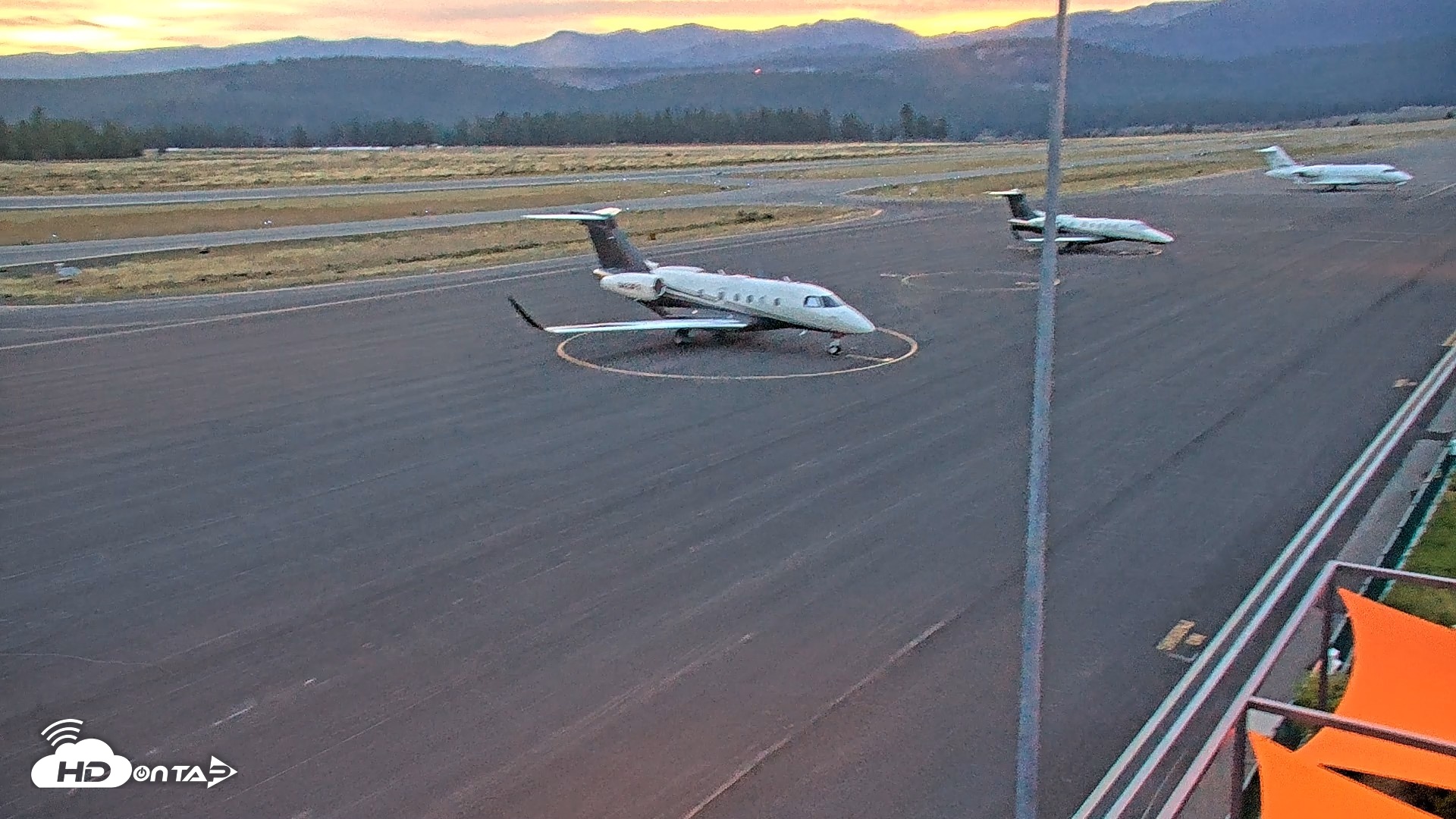 Snapshot of Truckee Tahoe Airport Live Webcam taken Aug 21, 2026, 6:15am PDT