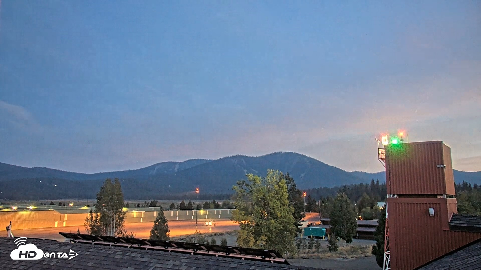 Snapshot of Truckee Tahoe Airport Live Webcam taken Aug 31, 2026, 7:58pm PDT