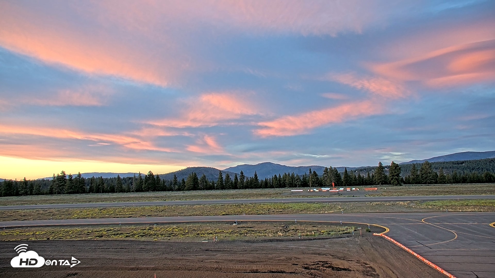 Snapshot of Truckee Tahoe Airport Live Webcam taken Jun 13, 2025, 8:36pm PDT