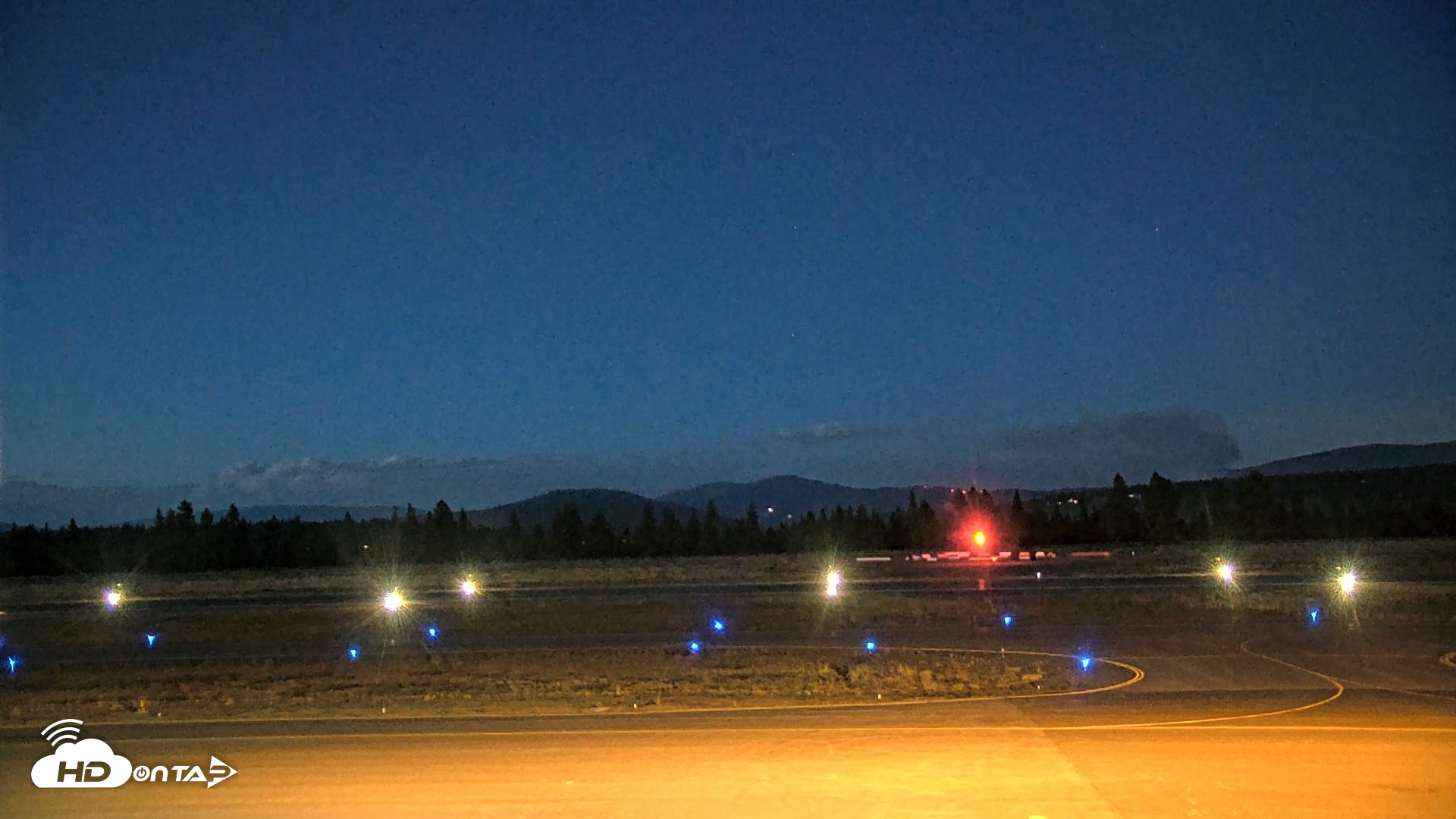 Snapshot of Truckee Tahoe Airport Live Webcam taken Sep 16, 2026, 7:50pm PDT