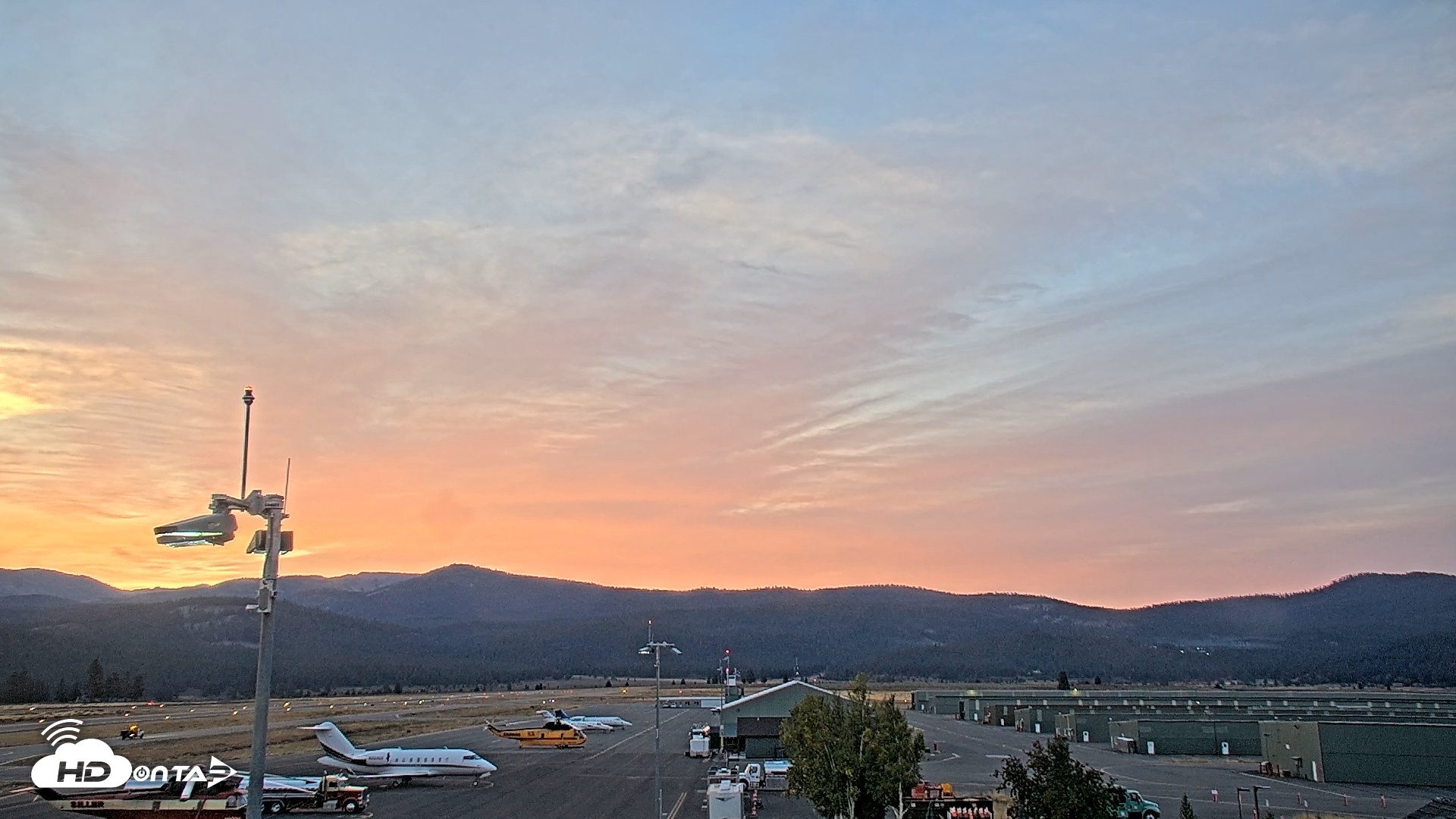 Snapshot of Truckee Tahoe Airport Live Webcam taken Sep 20, 2026, 6:47am PDT