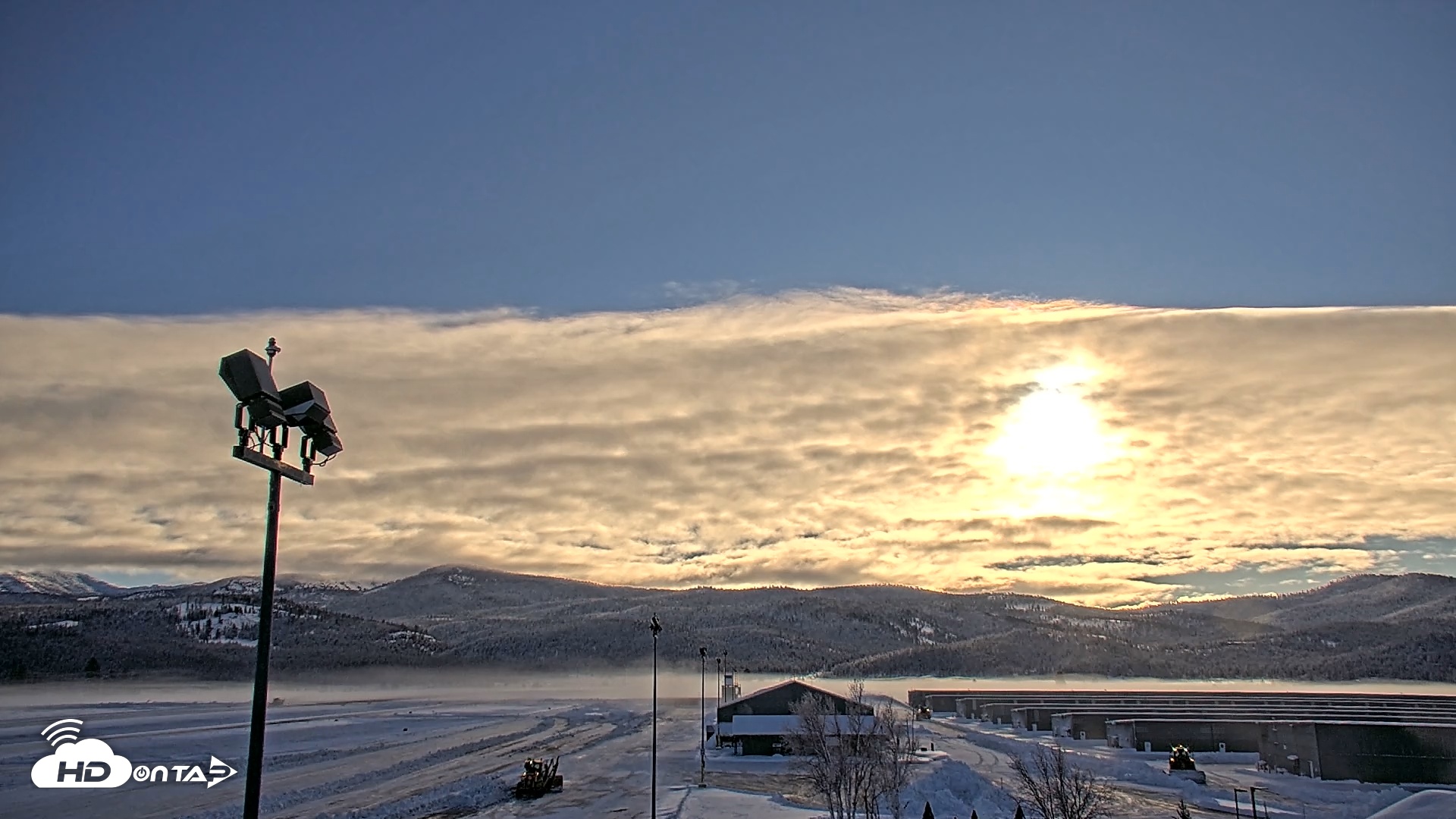 Snapshot of Truckee Tahoe Airport Live Webcam taken Dec 27, 2025, 8:40am PST