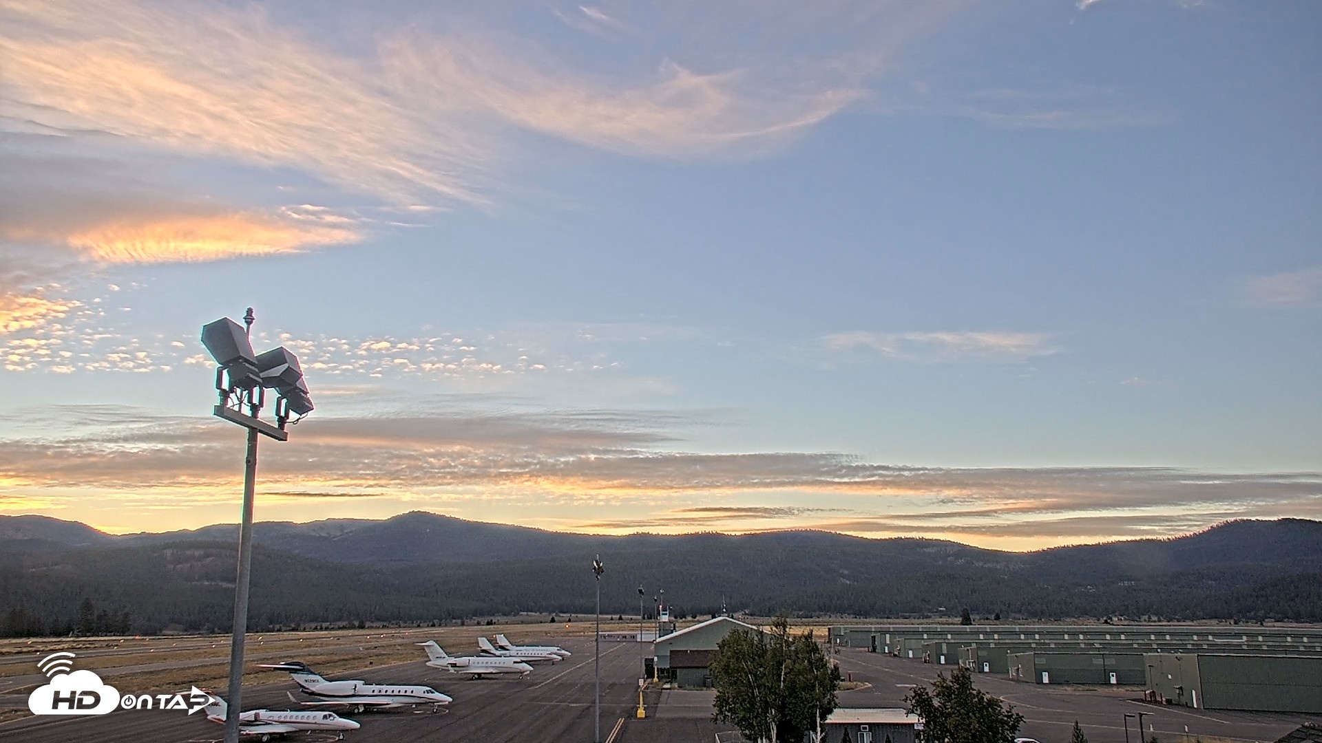 Snapshot of Truckee Tahoe Airport Live Webcam taken Aug 18, 2026, 6:24am PDT