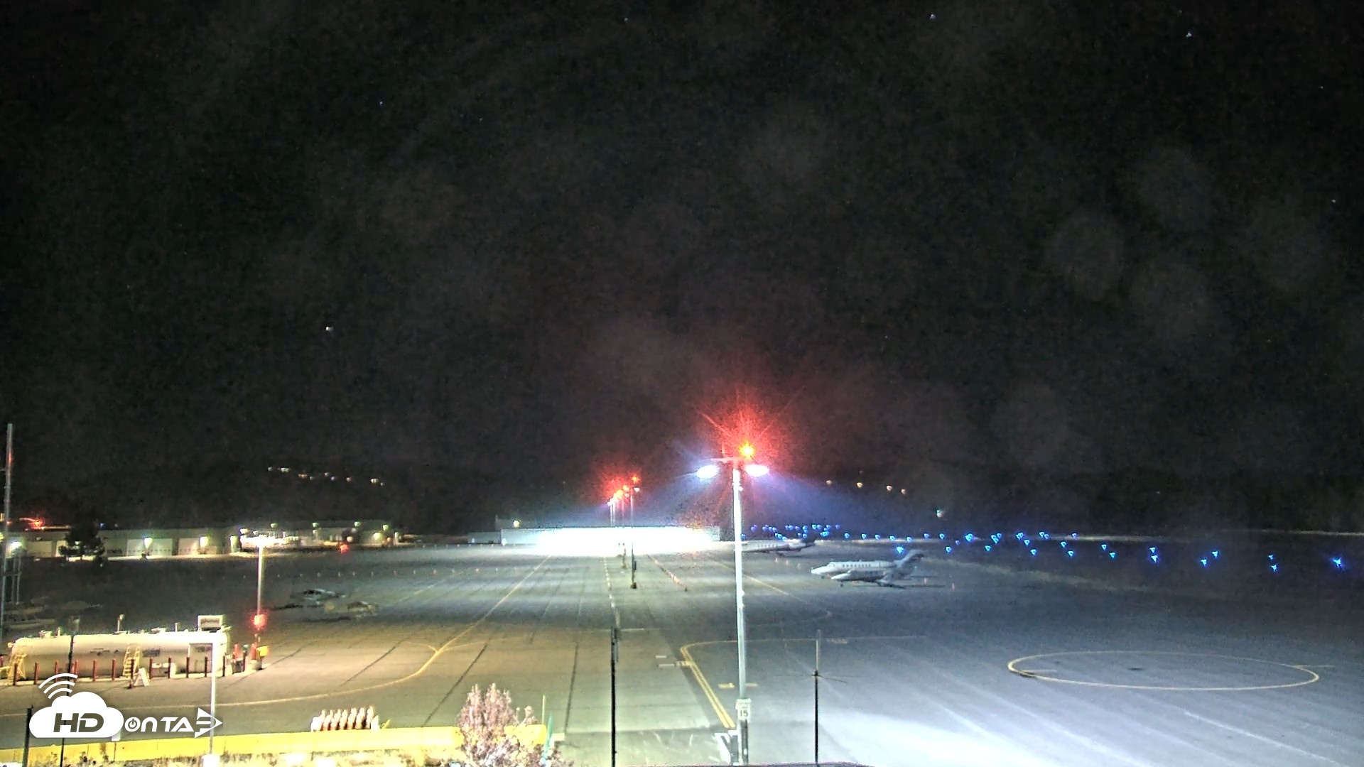 Snapshot of Truckee Tahoe Airport Live Webcam taken Oct 18, 2026, 7:46pm PDT