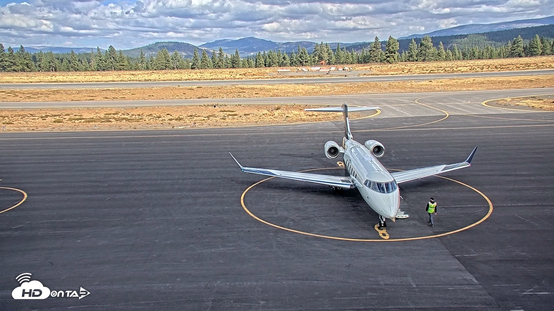 Snapshot of Truckee Tahoe Airport Live Webcam taken Oct 11, 2026, 1:03pm PDT