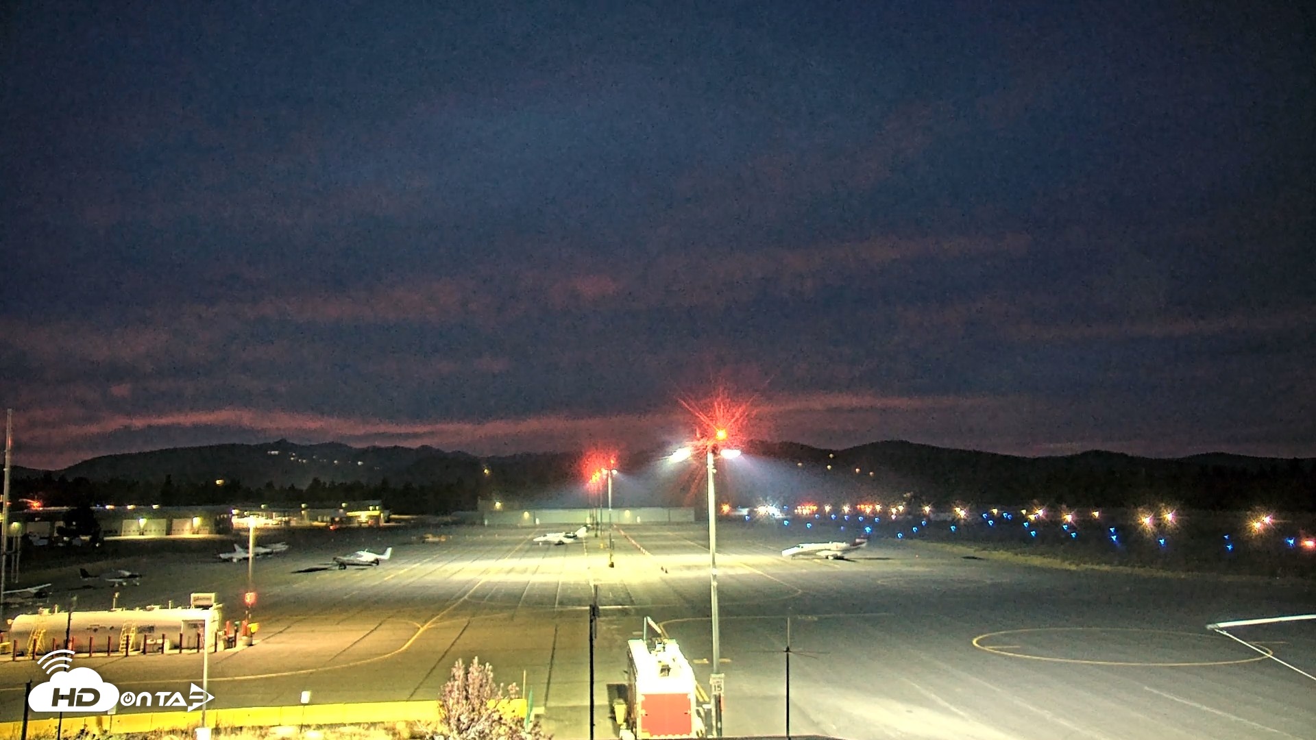 Snapshot of Truckee Tahoe Airport Live Webcam taken Sep 20, 2026, 7:37pm PDT