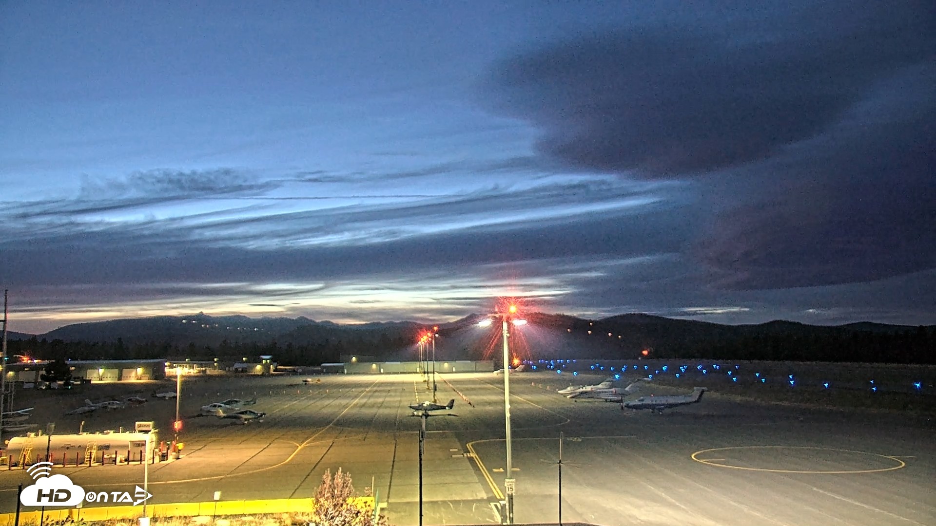 Snapshot of Truckee Tahoe Airport Live Webcam taken Sep 26, 2026, 7:28pm PDT