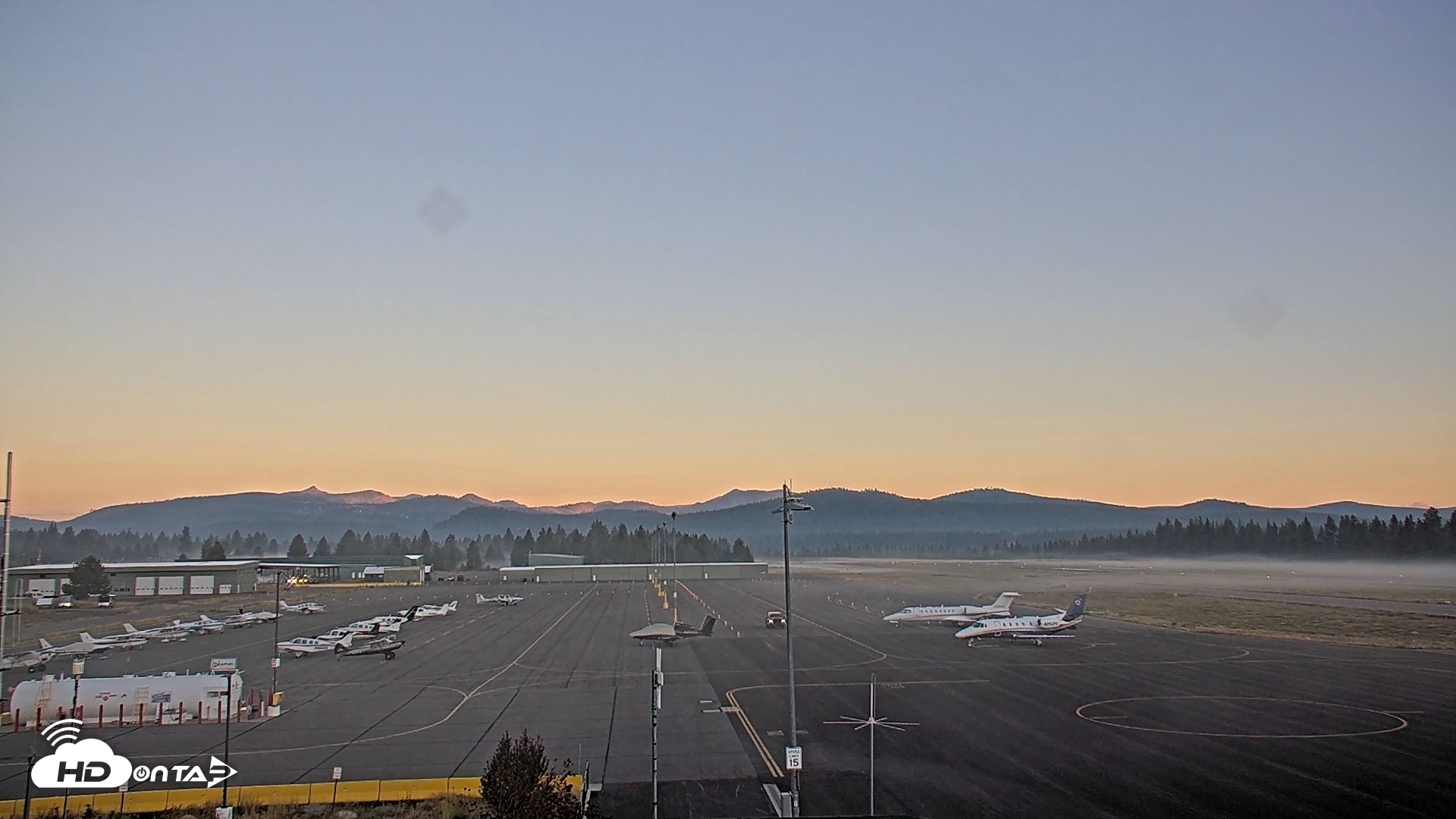 Snapshot of Truckee Tahoe Airport Live Webcam taken Aug 29, 2026, 6:35am PDT