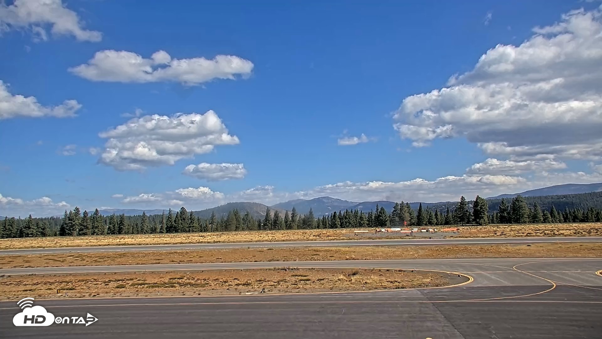 Snapshot of Truckee Tahoe Airport Live Webcam taken Sep 17, 2026, 10:54am PDT