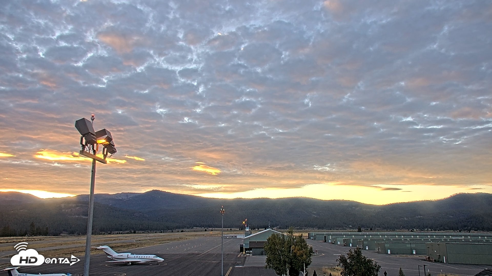 Snapshot of Truckee Tahoe Airport Live Webcam taken Sep 10, 2026, 6:46am PDT