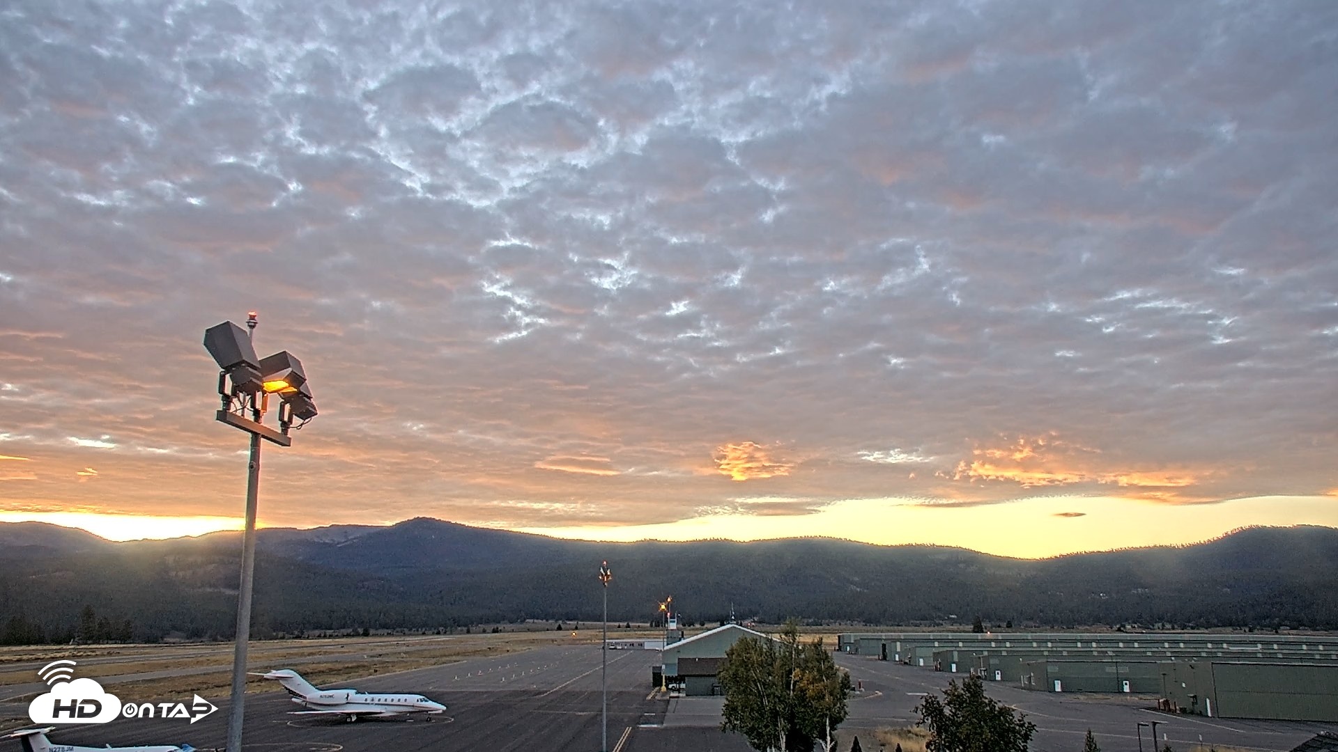 Snapshot of Truckee Tahoe Airport Live Webcam taken Sep 10, 2026, 6:41am PDT