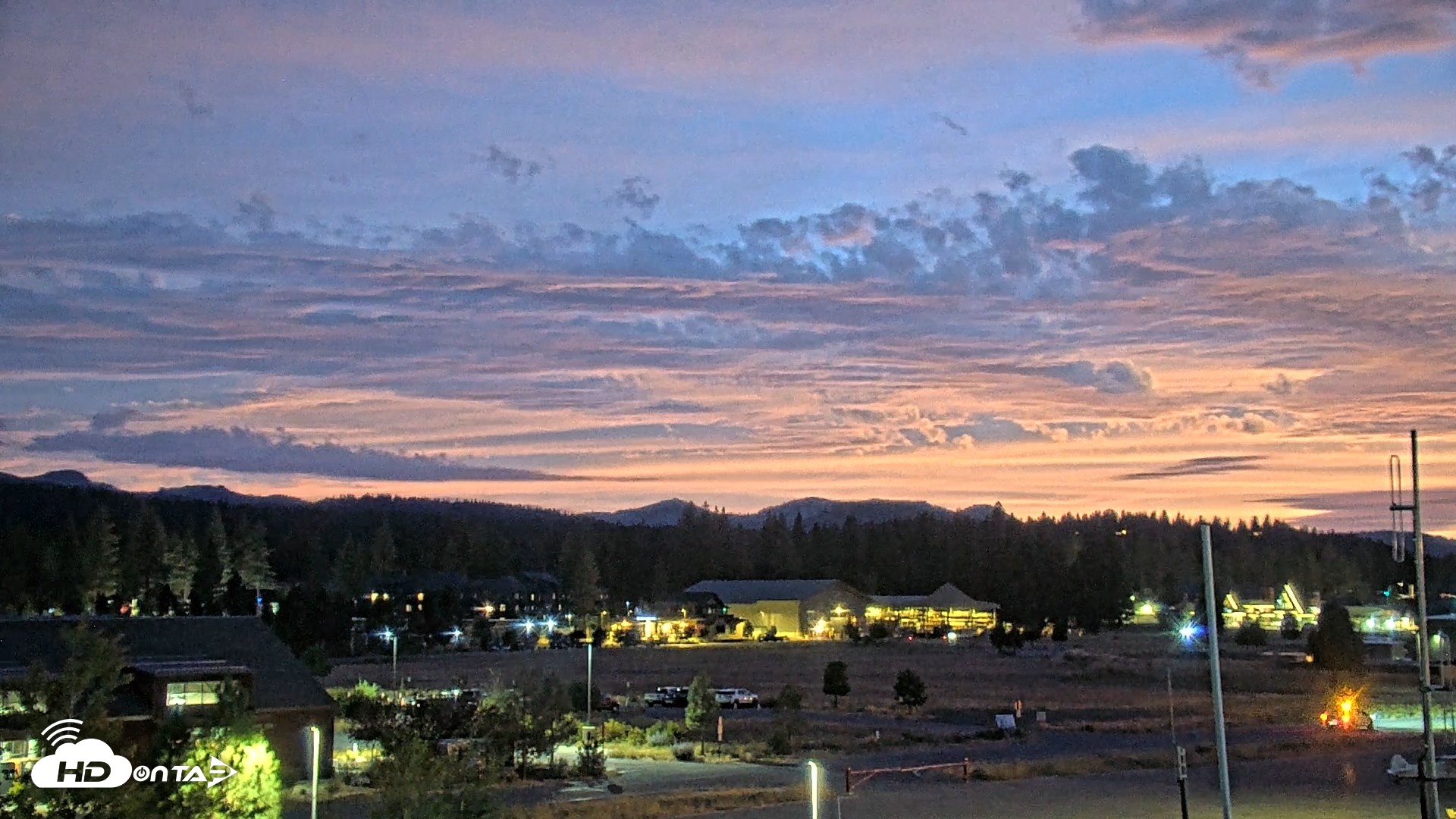 Snapshot of Truckee Tahoe Airport Live Webcam taken Aug 27, 2026, 8:12pm PDT