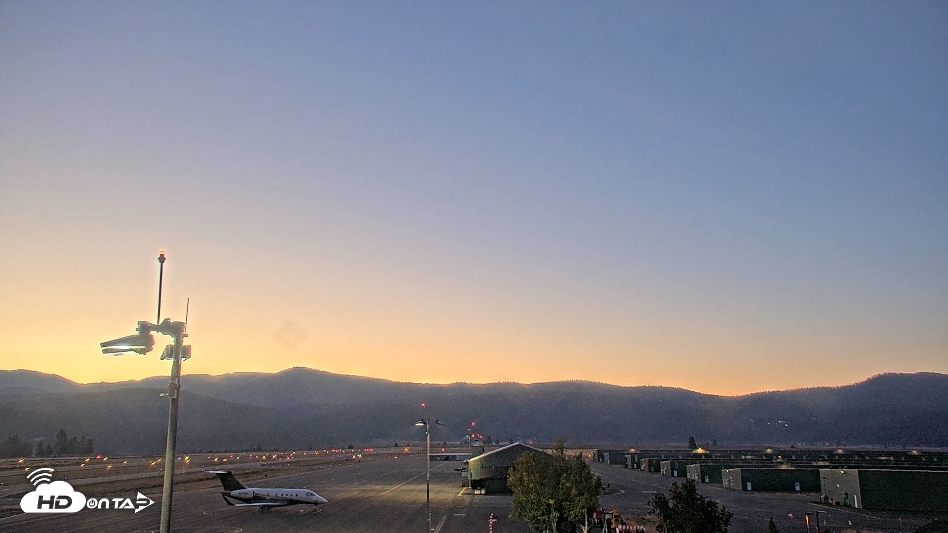 Snapshot of Truckee Tahoe Airport Live Webcam taken Sep 22, 2026, 6:32am PDT