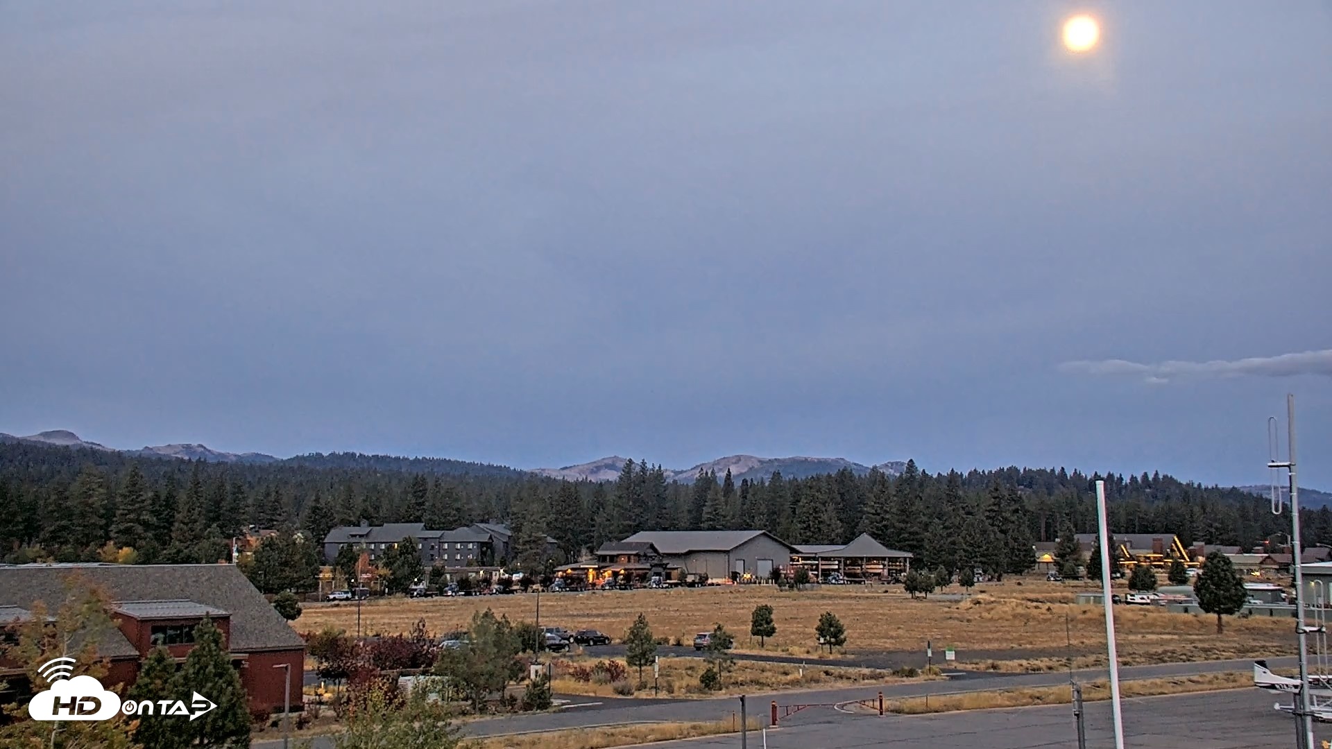 Snapshot of Truckee Tahoe Airport Live Webcam taken Sep 27, 2026, 6:42am PDT