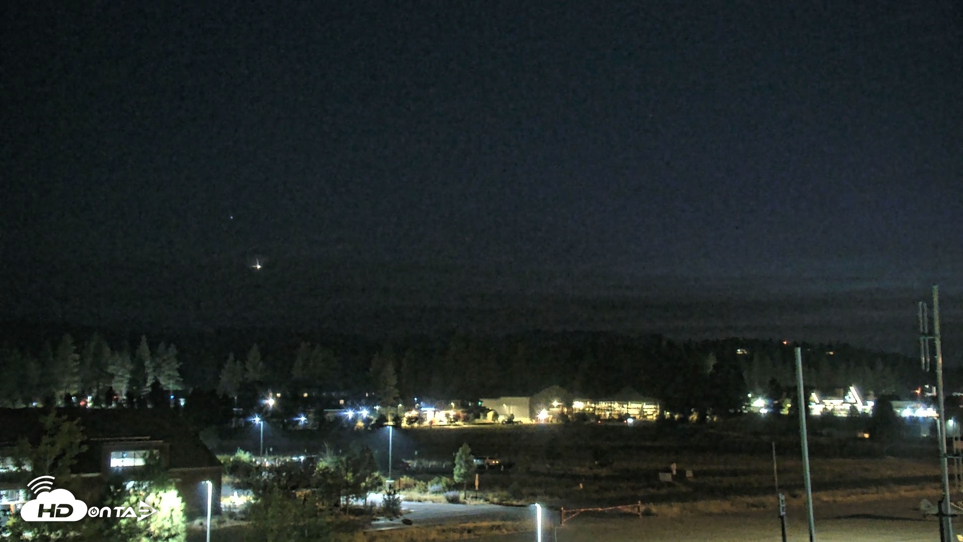 Snapshot of Truckee Tahoe Airport Live Webcam taken Aug 30, 2026, 8:36pm PDT
