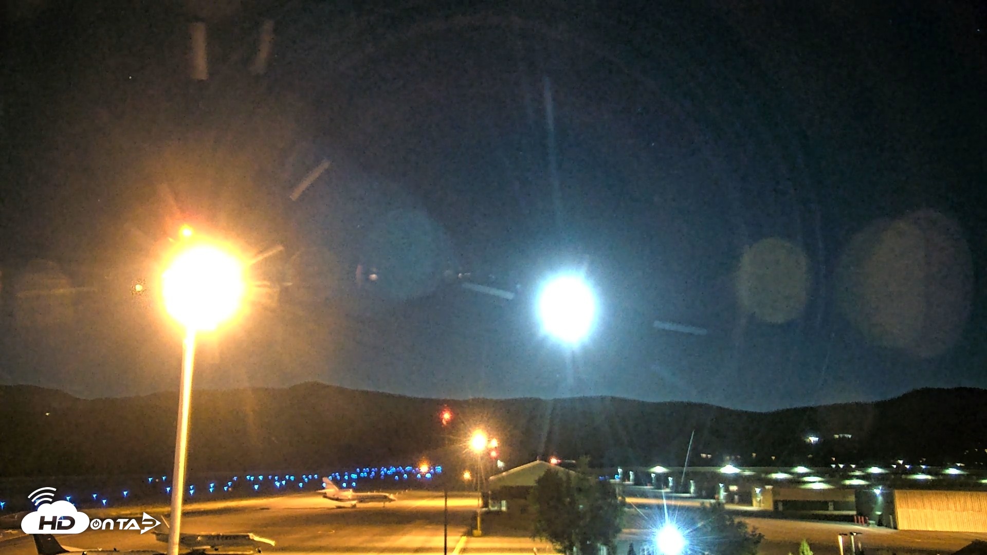 Snapshot of Truckee Tahoe Airport Live Webcam taken Jul 29, 2026, 9:39pm PDT