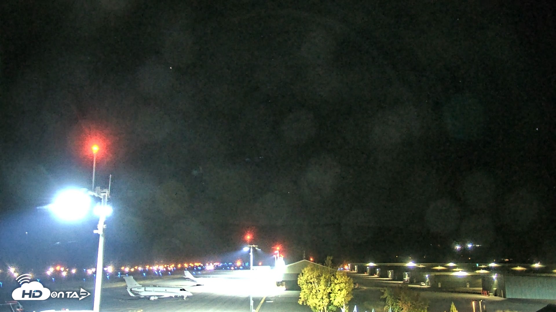 Snapshot of Truckee Tahoe Airport Live Webcam taken Oct 15, 2026, 7:51pm PDT