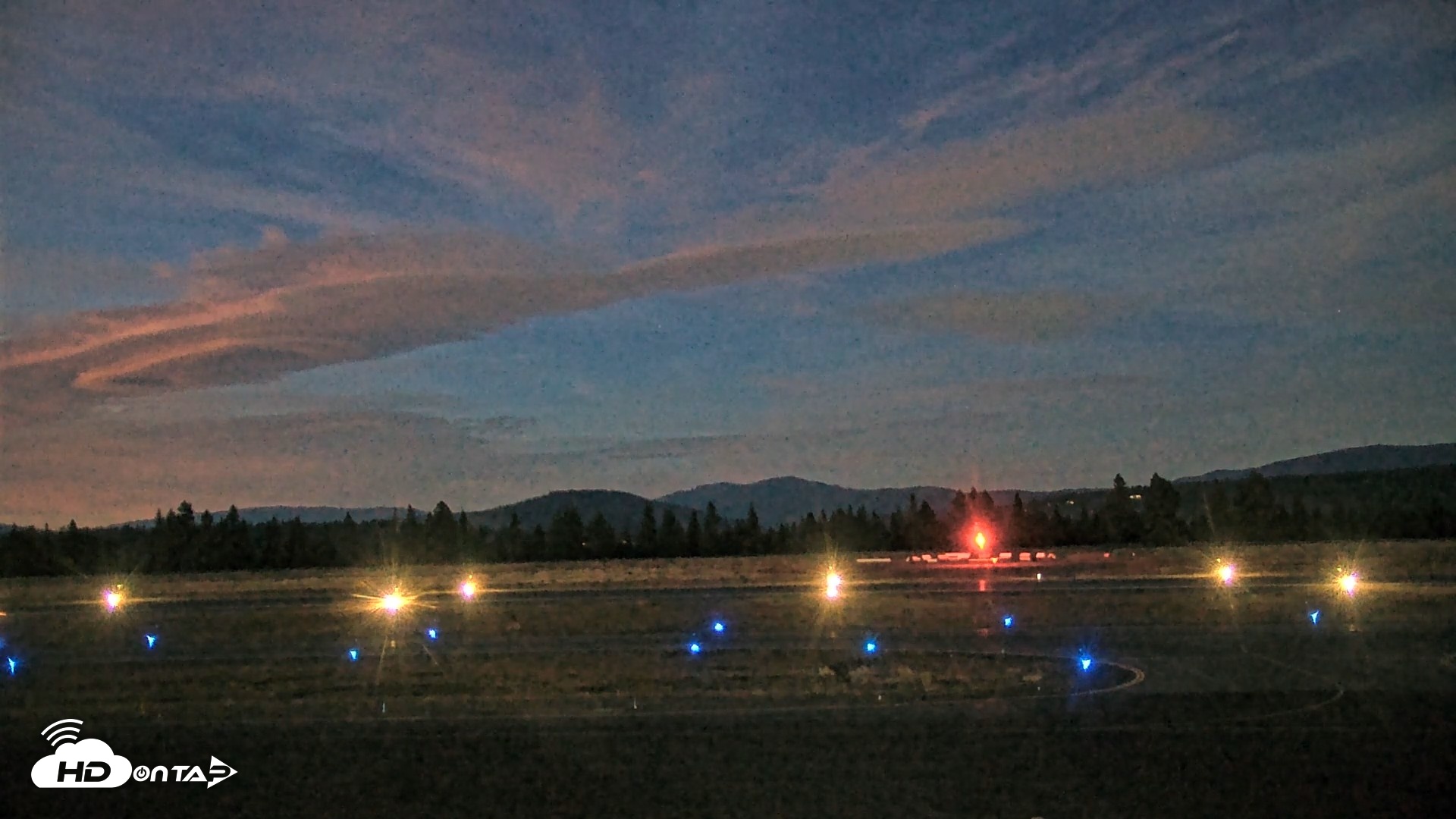 Snapshot of Truckee Tahoe Airport Live Webcam taken Aug 25, 2026, 8:27pm PDT
