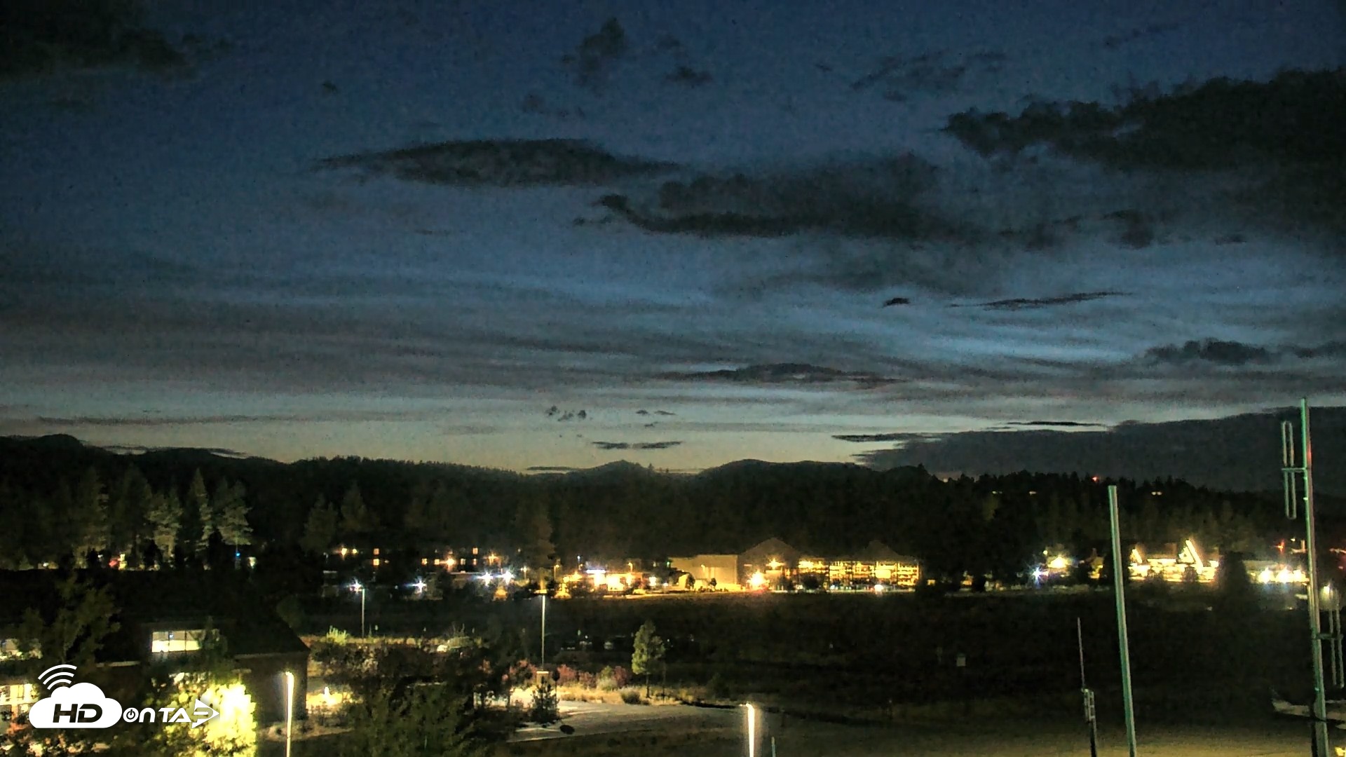 Snapshot of Truckee Tahoe Airport Live Webcam taken Sep 21, 2026, 7:51pm PDT