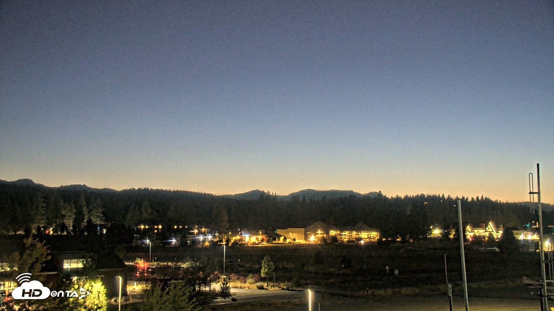 Snapshot of Truckee Tahoe Airport Live Webcam taken Sep 30, 2026, 7:32pm PDT