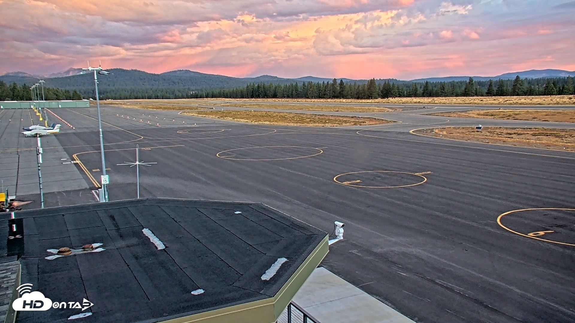 Snapshot of Truckee Tahoe Airport Live Webcam taken Oct 5, 2026, 7:00am PDT